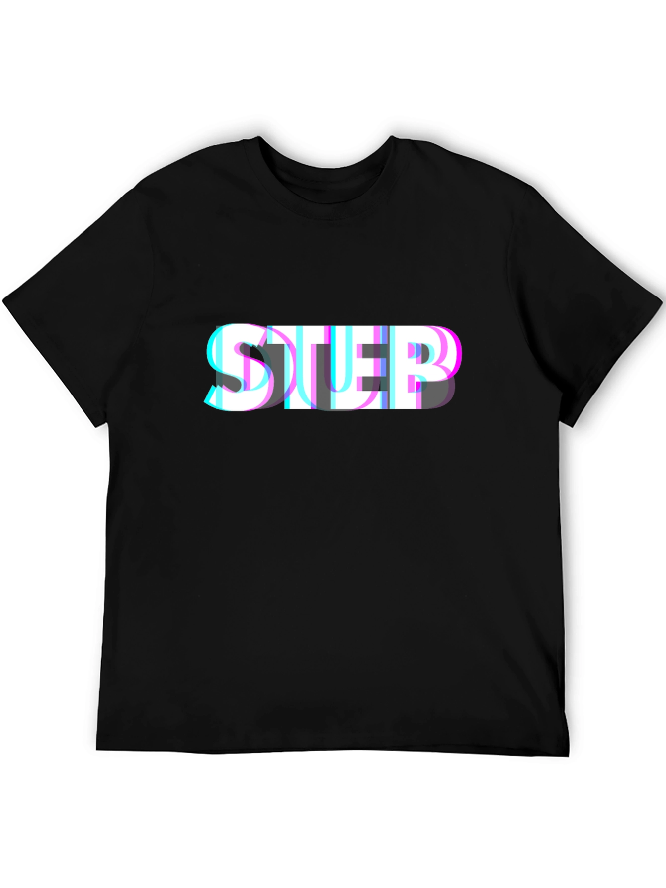 STEP Glitch T-Shirt - Cool Graphic Tee