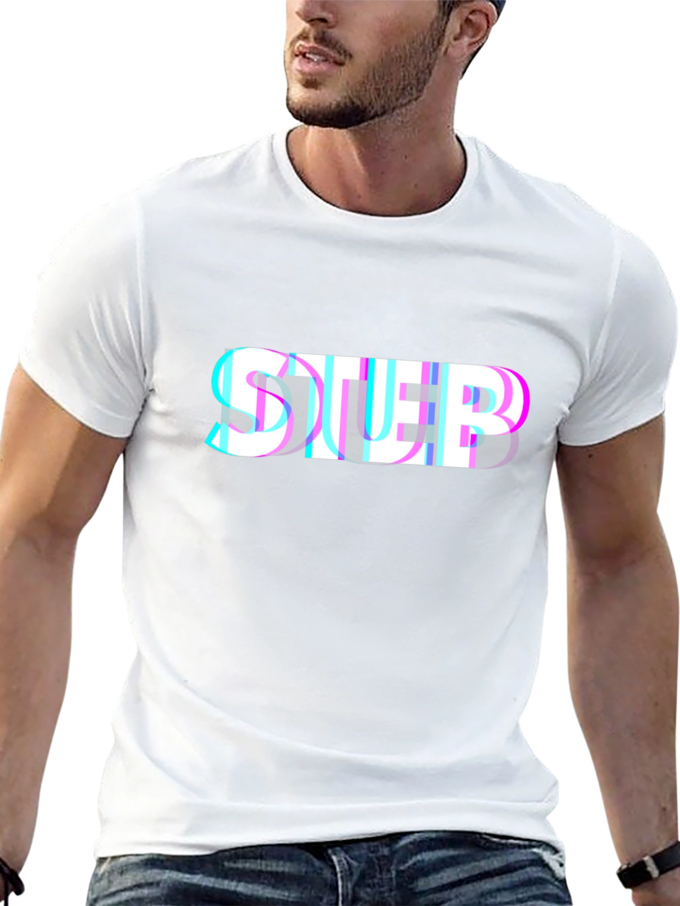 STEP Glitch T-Shirt - Cool Graphic Tee