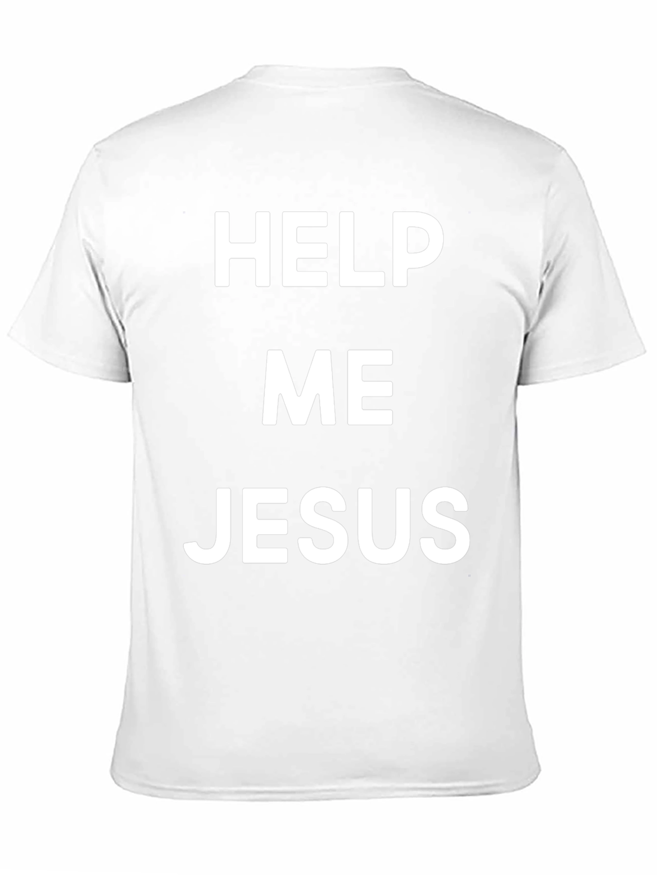 Help Me Jesus Black T-Shirt - Christian Apparel