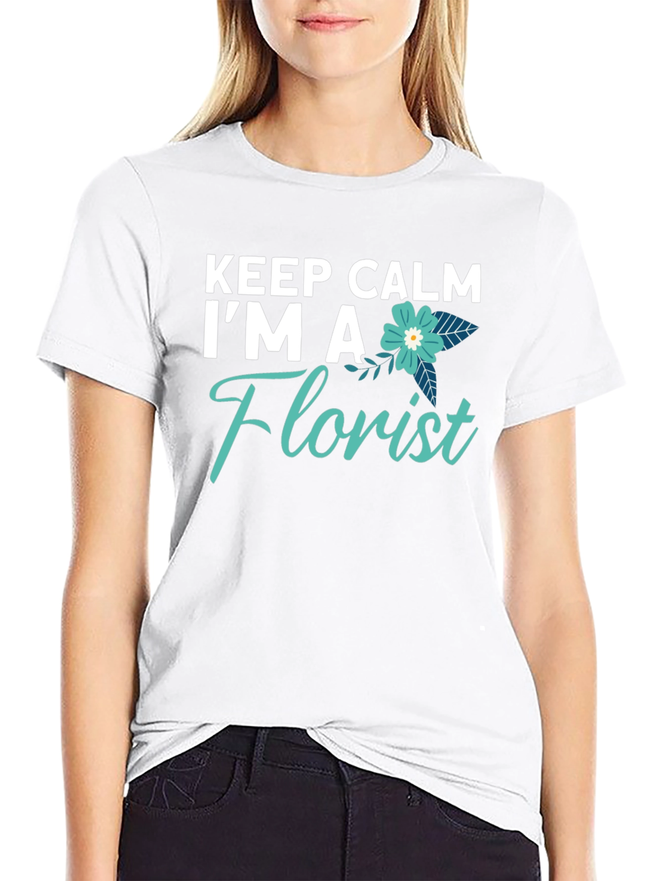 Keep Calm Im A Florist T-Shirt