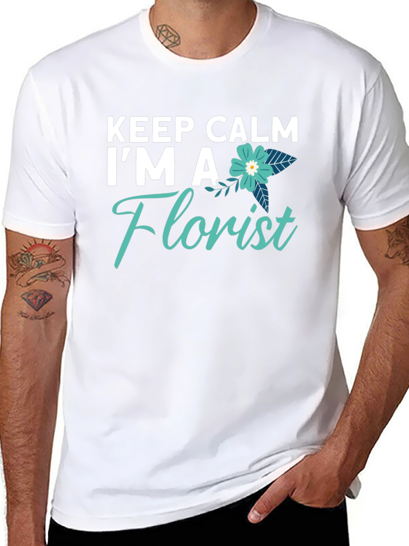 Keep Calm Im A Florist T-Shirt