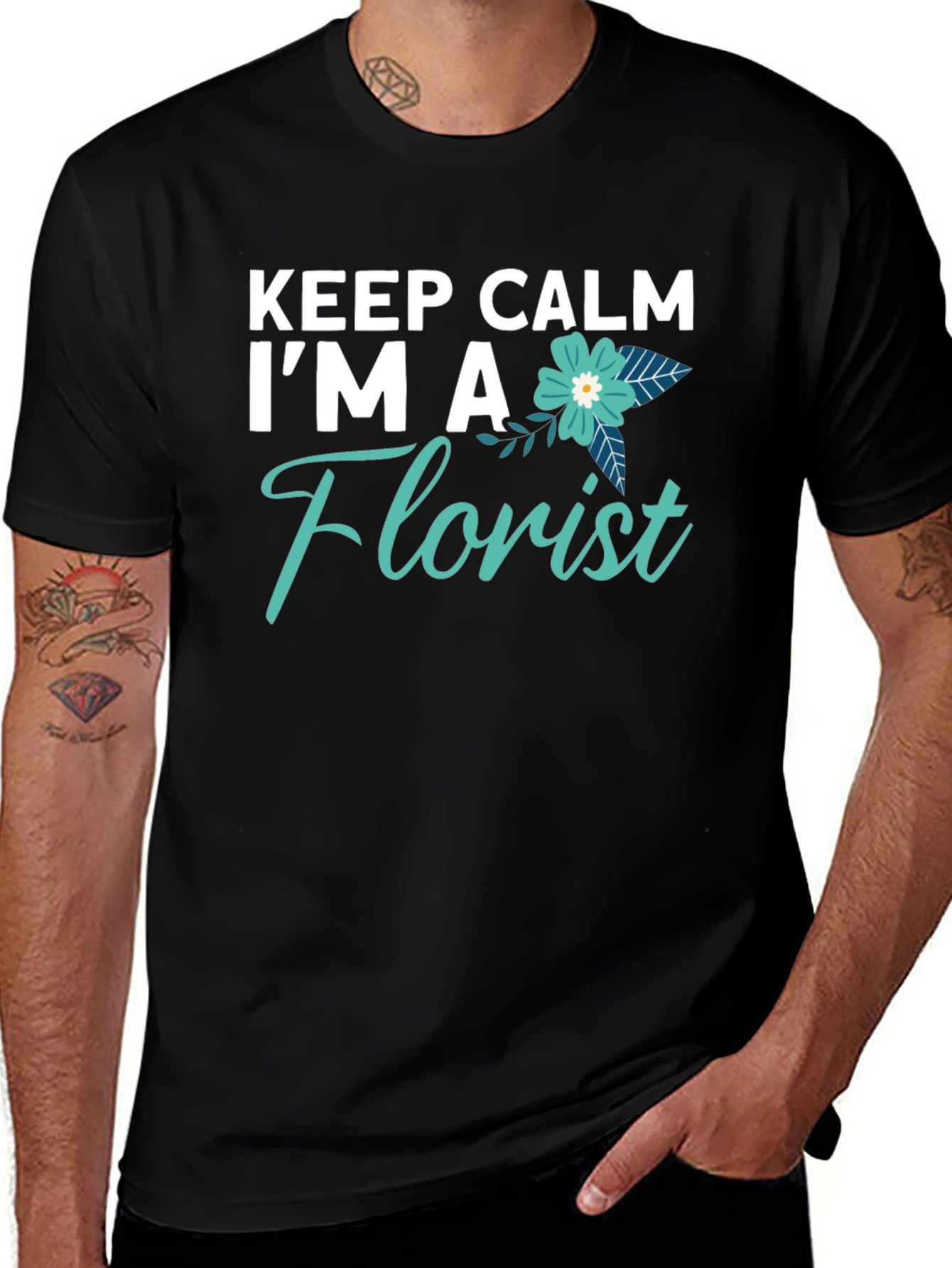 Keep Calm Im A Florist T-Shirt