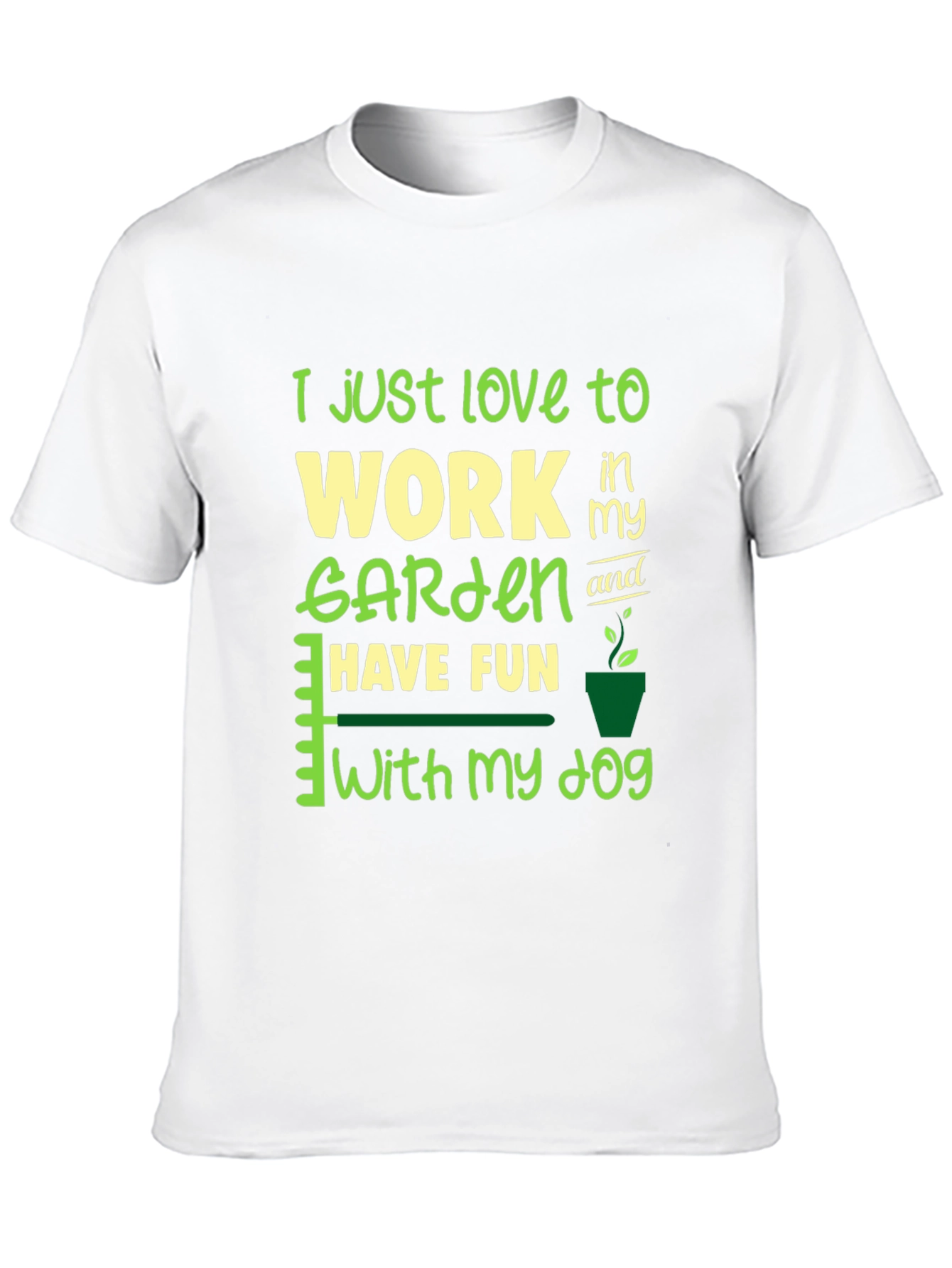 Gardening Dog Lover T-Shirt