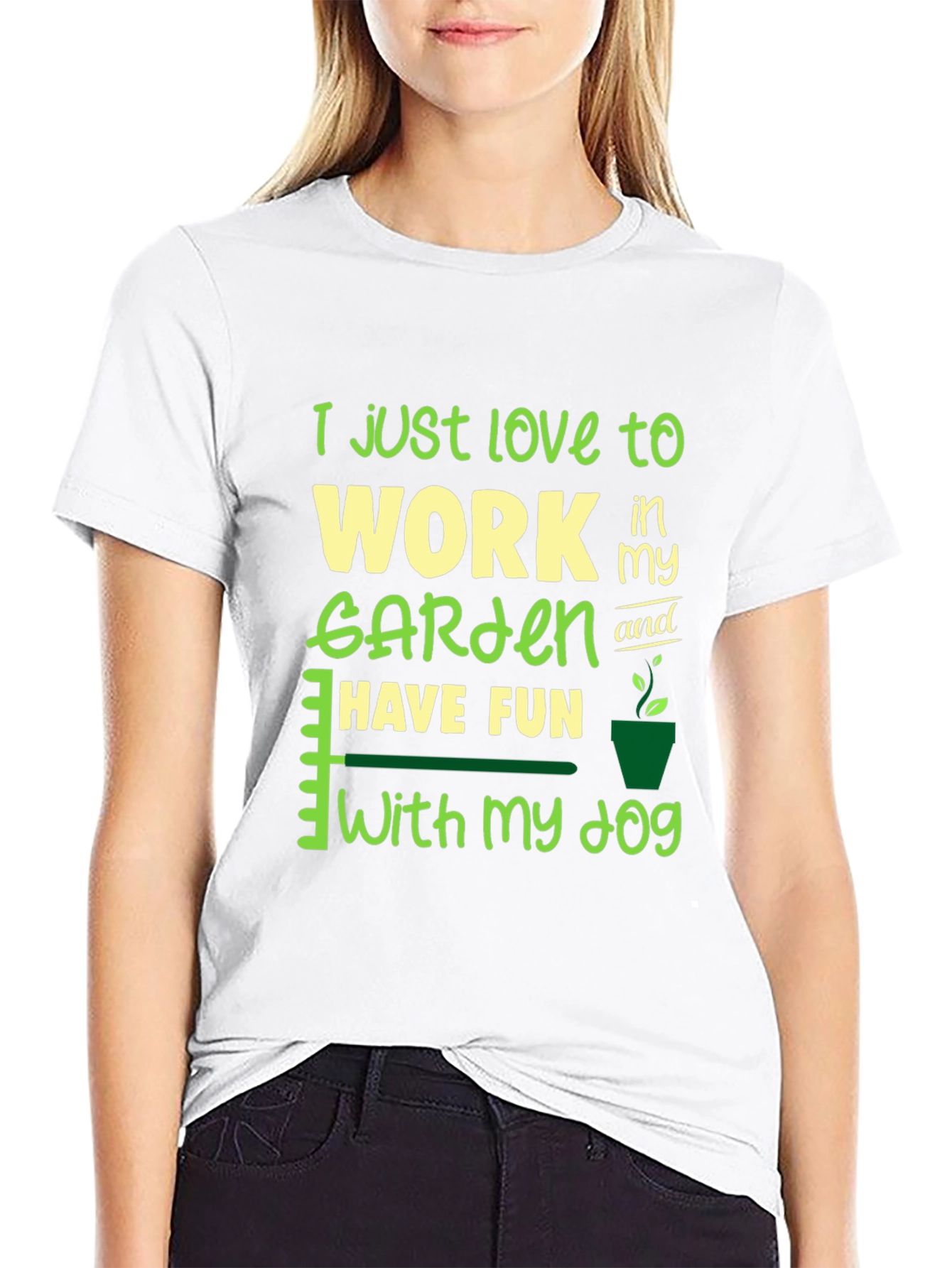 Gardening Dog Lover T-Shirt