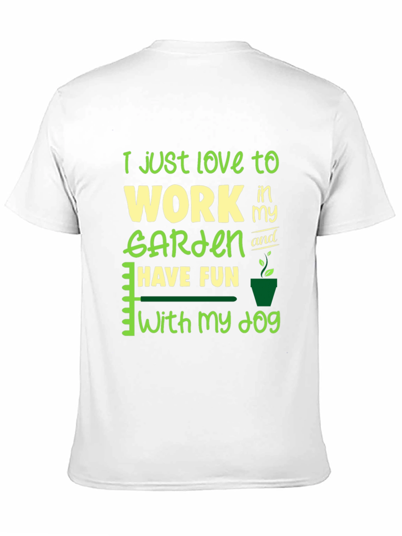 Gardening Dog Lover T-Shirt