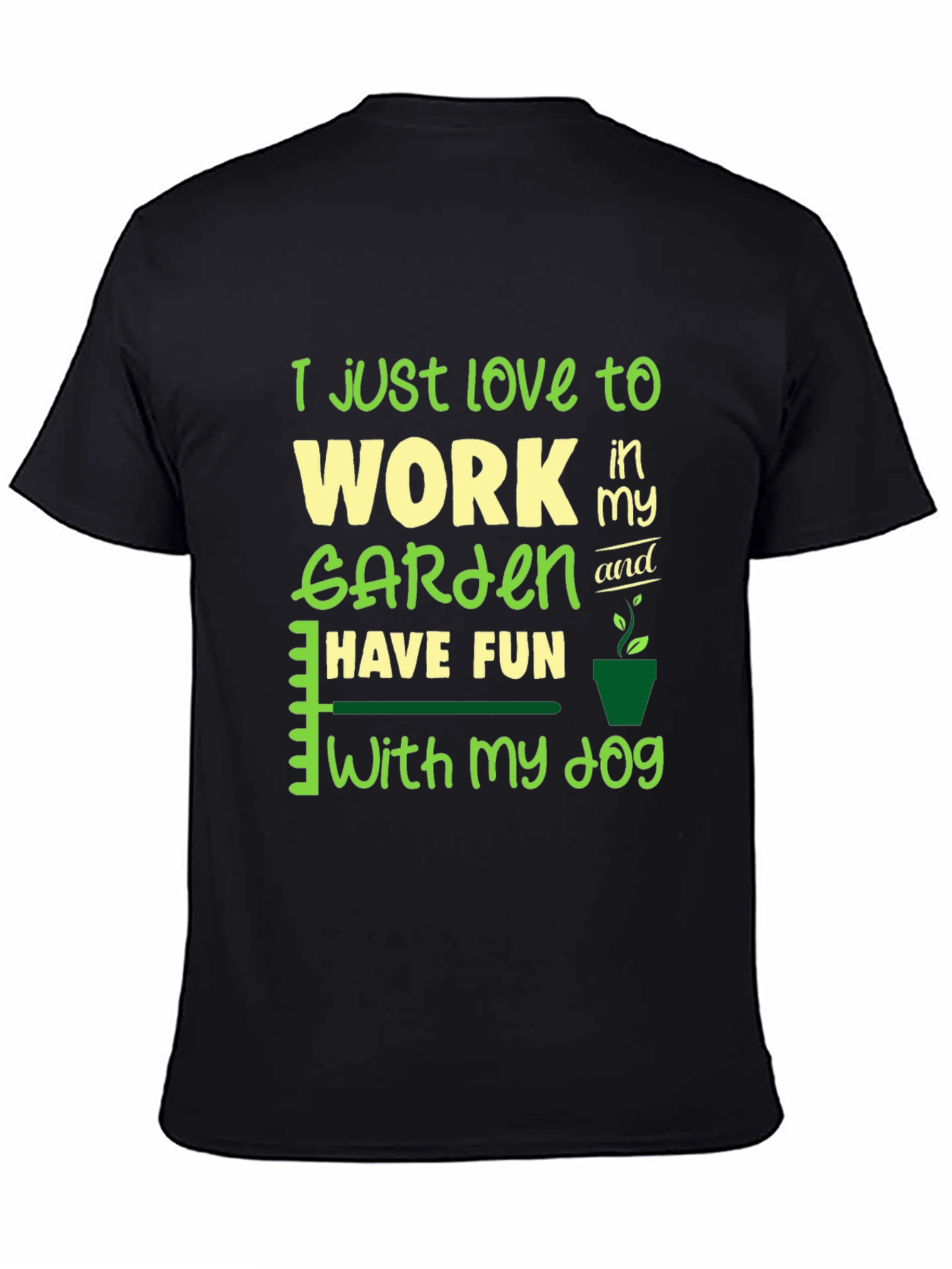 Gardening Dog Lover T-Shirt
