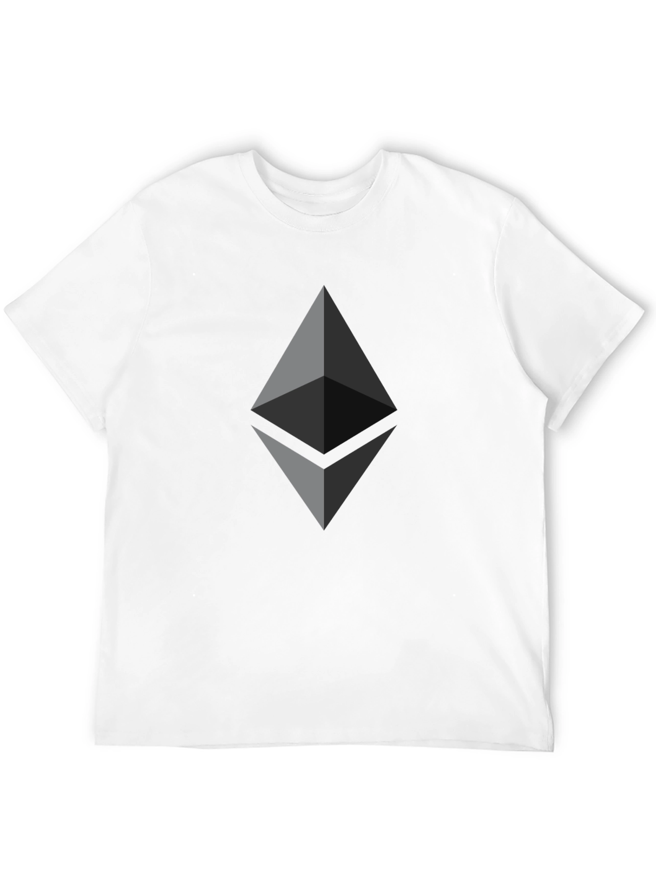 Ethereum Crypto Black T-Shirt - Sleek & Modern Design