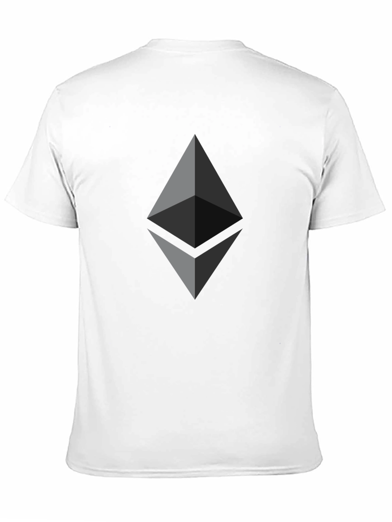 Ethereum Crypto Black T-Shirt - Sleek & Modern Design