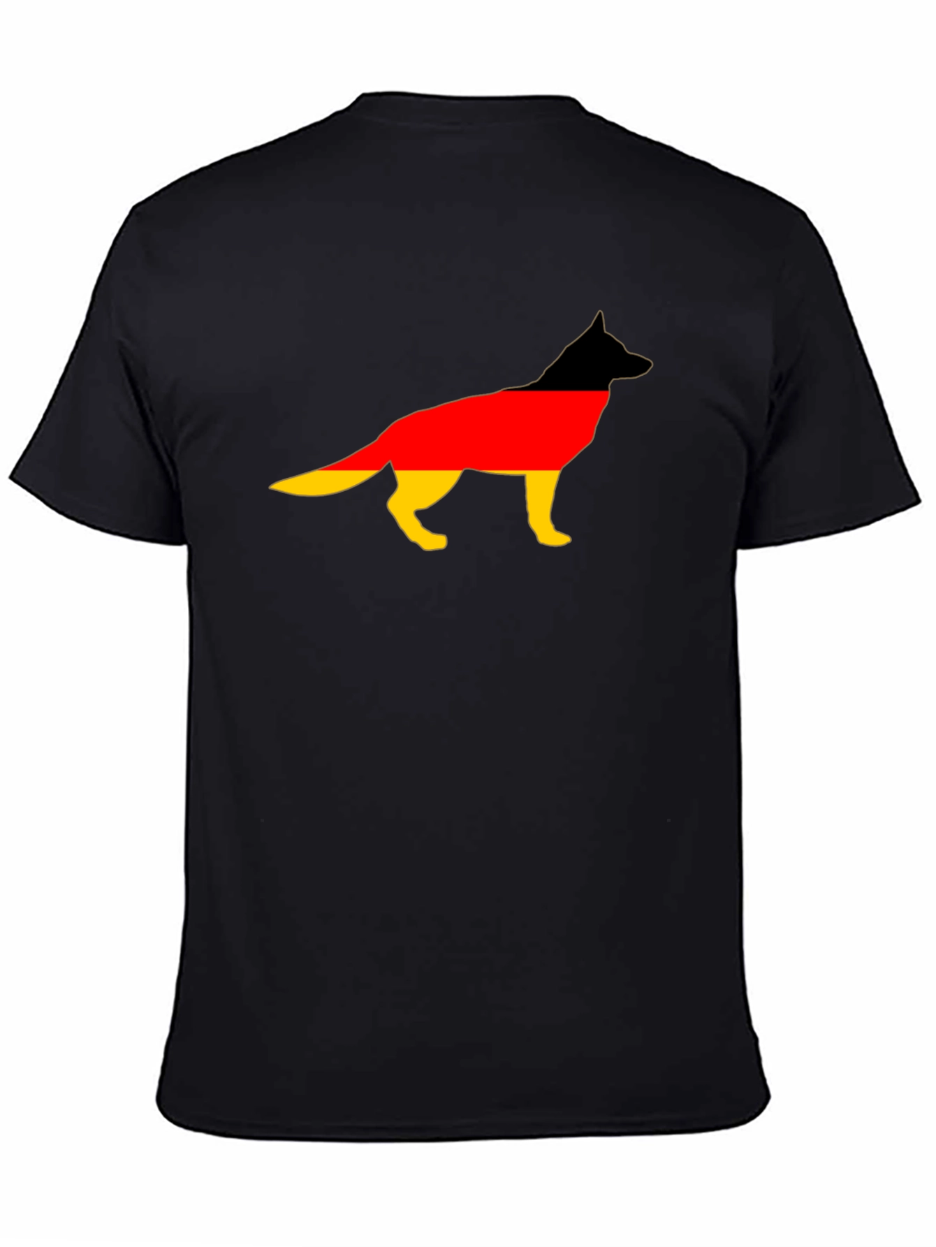 German Shepherd Flag T-Shirt