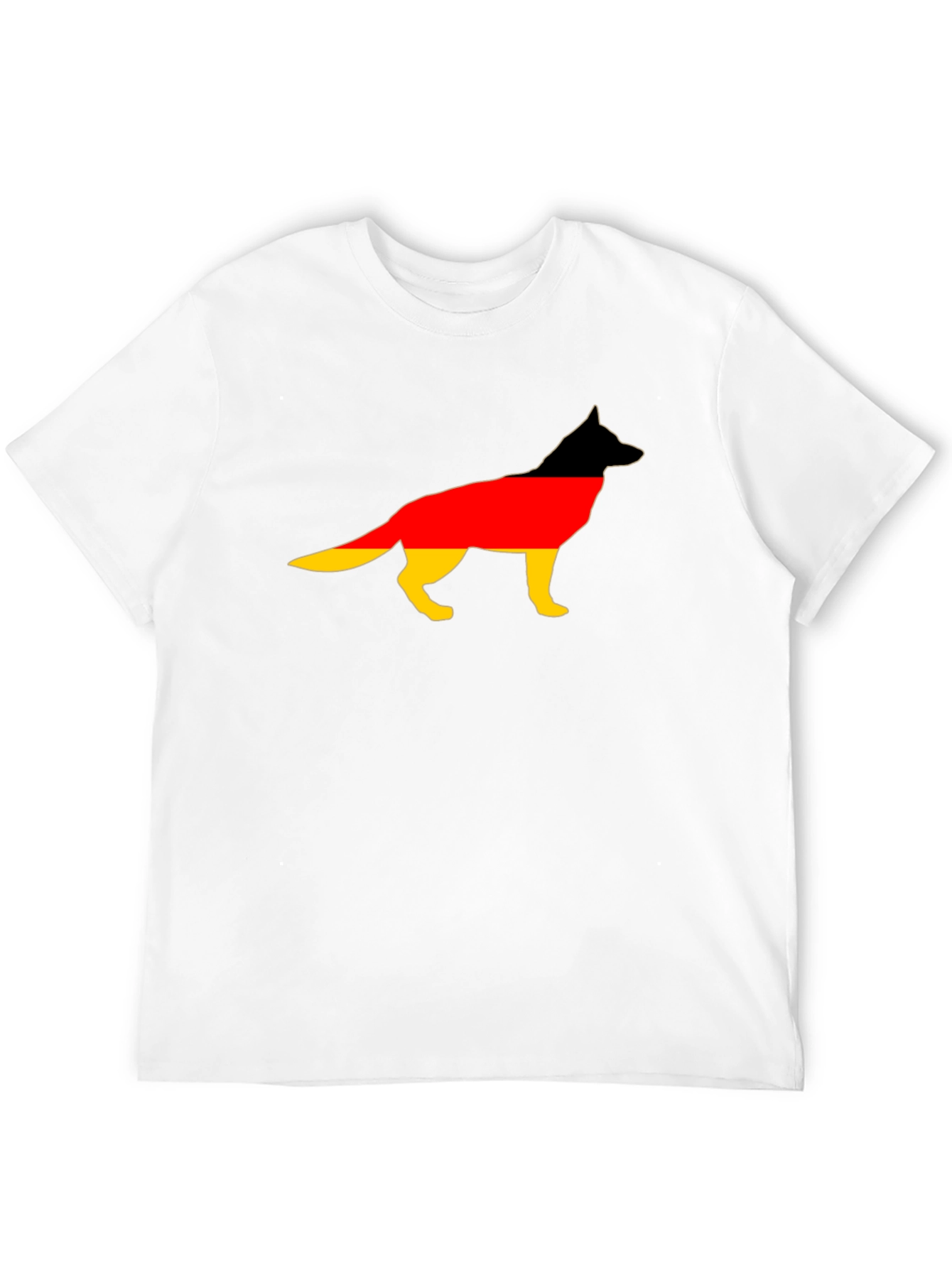 German Shepherd Flag T-Shirt