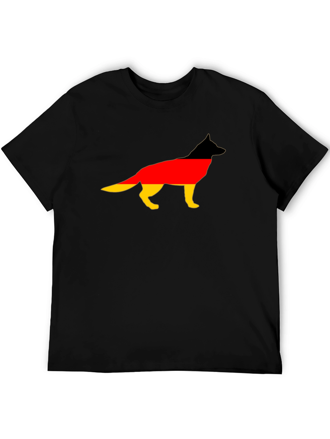 German Shepherd Flag T-Shirt