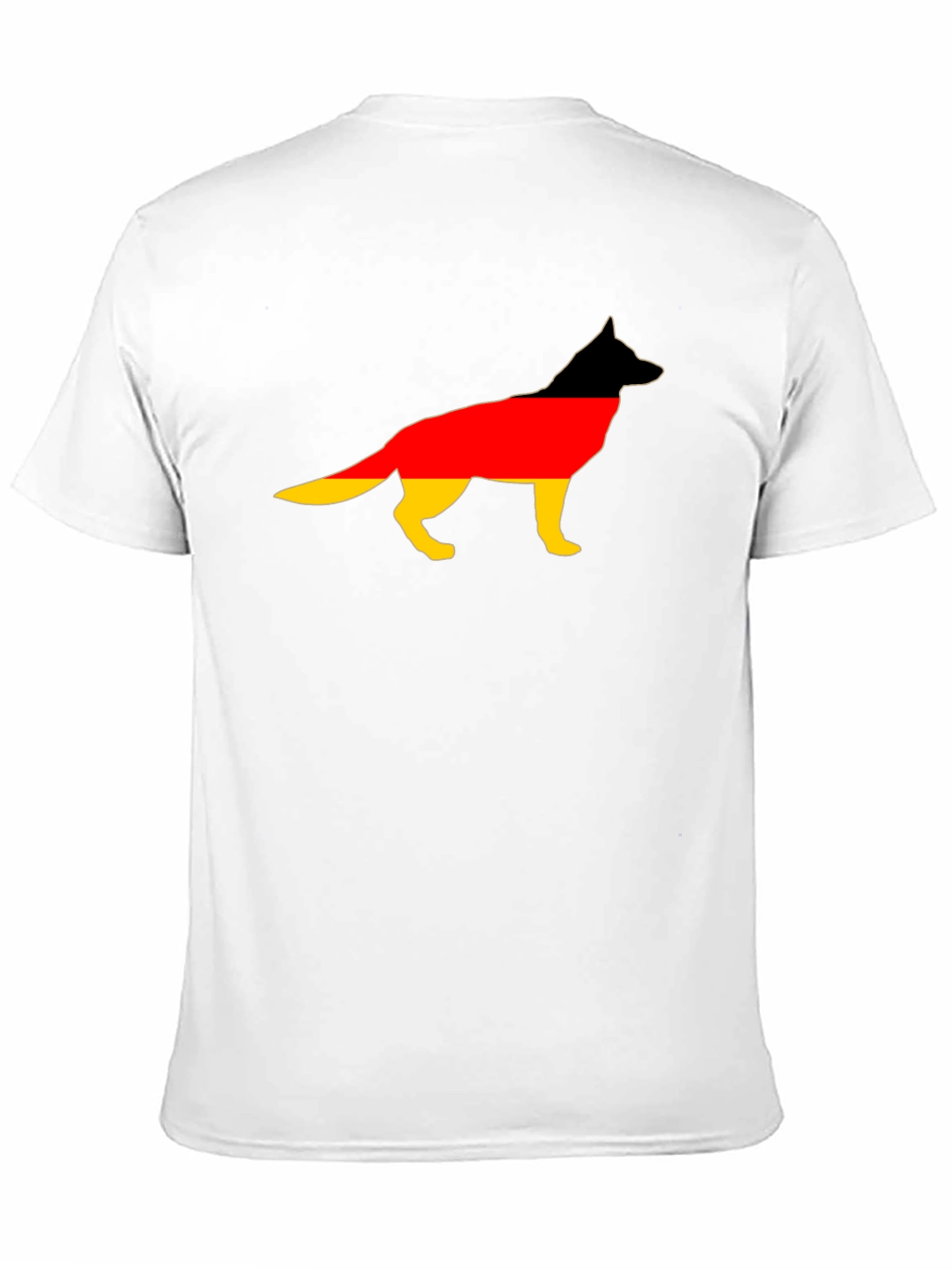 German Shepherd Flag T-Shirt