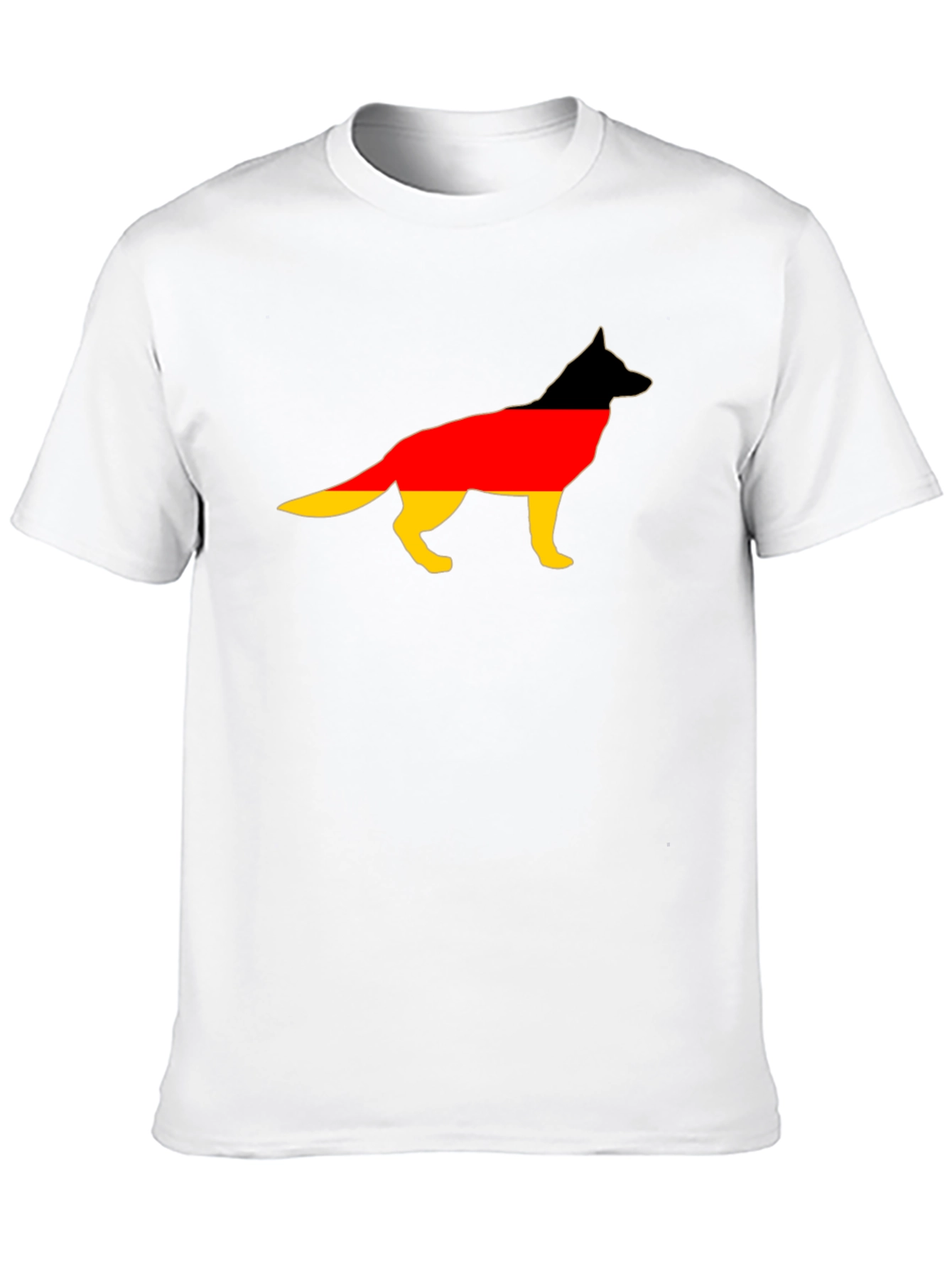 German Shepherd Flag T-Shirt