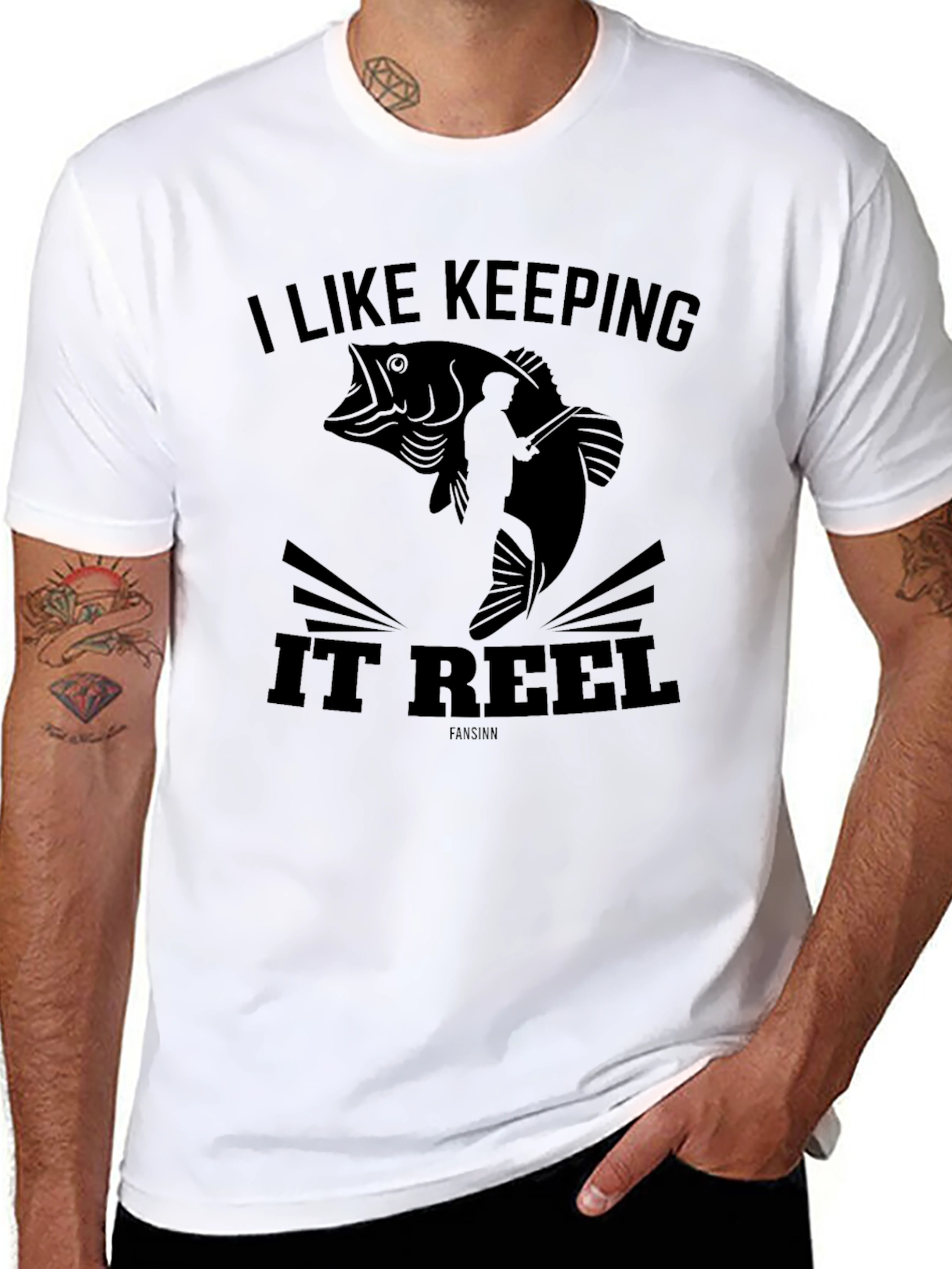 I Like Keeping It Reel Fishing T-Shirt