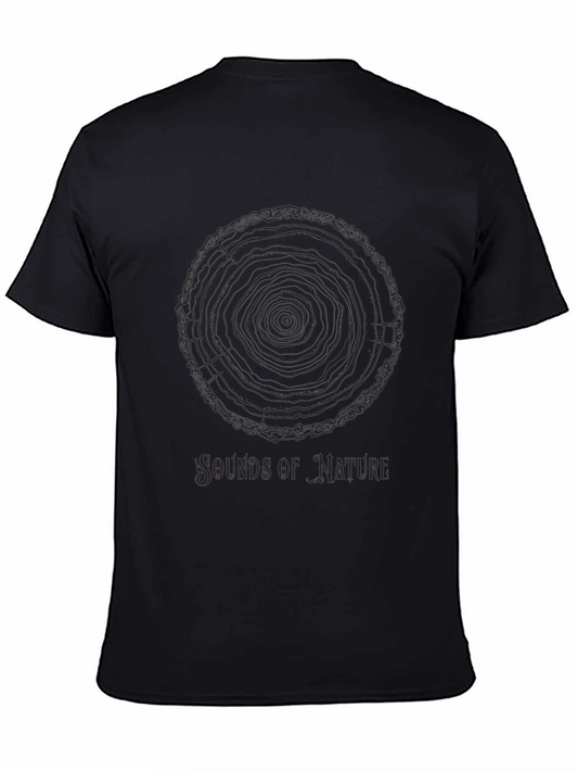 Sounds of Nature Black Graphic Tee