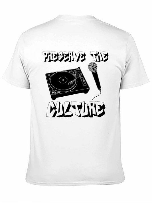 Preserve the Culture Graphic T-Shirt - Black