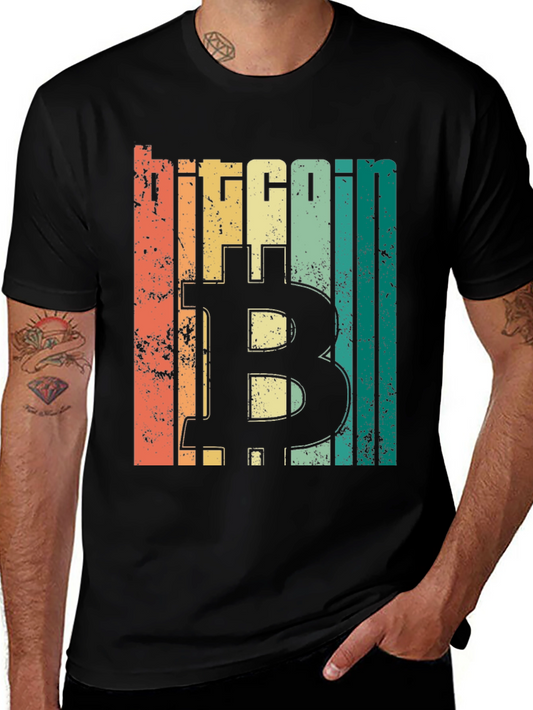 Bitcoin Retro Graphic T-Shirt
