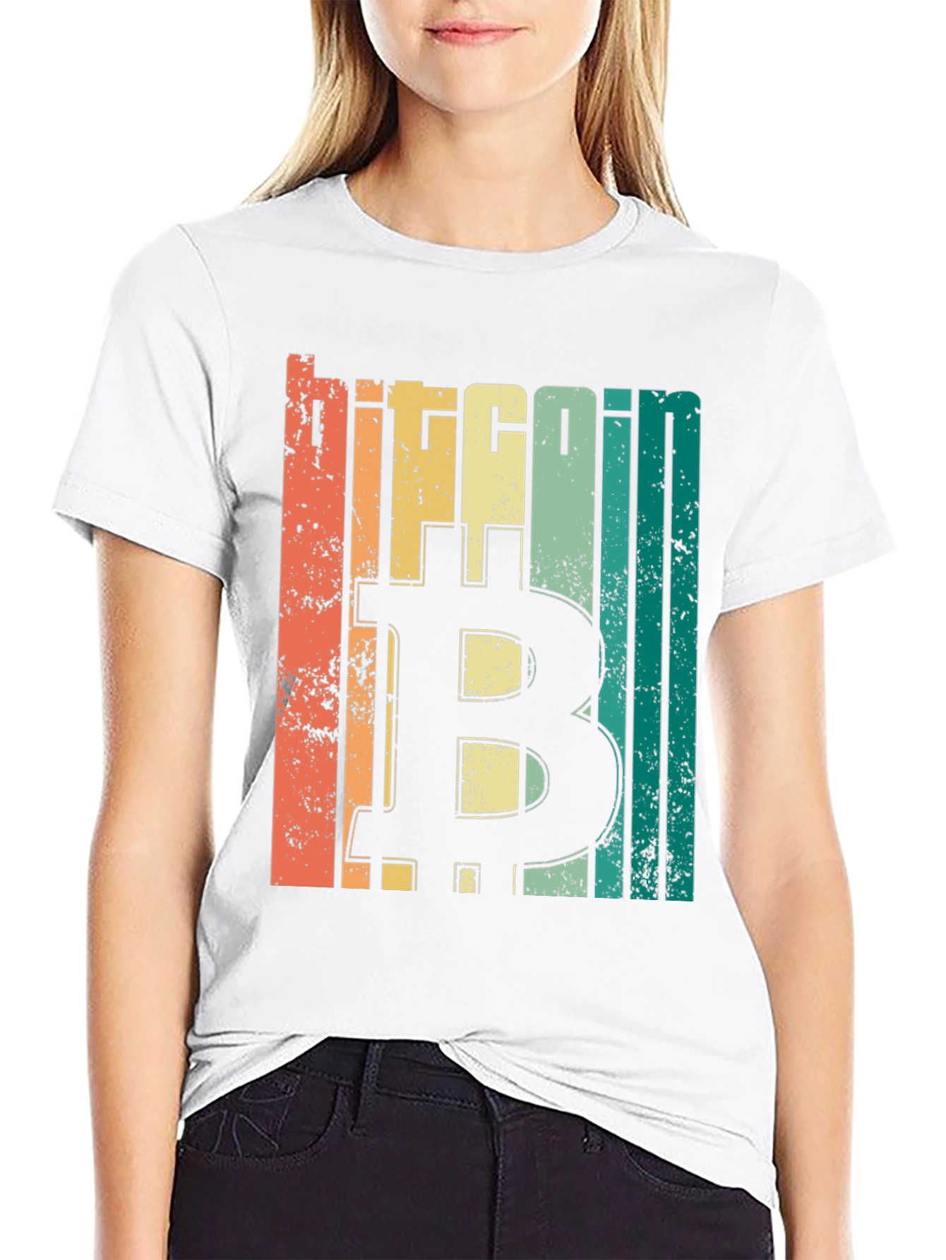 Bitcoin Retro Graphic T-Shirt