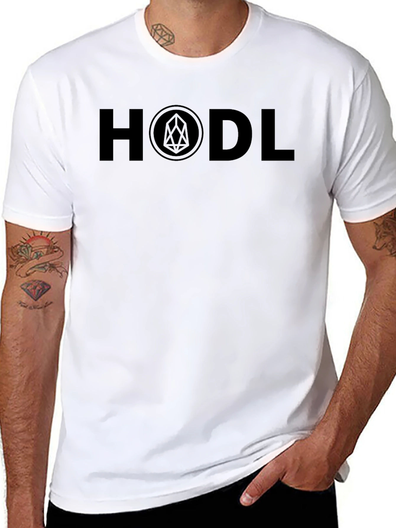 HODL Crypto Tee - Black Bitcoin T-Shirt