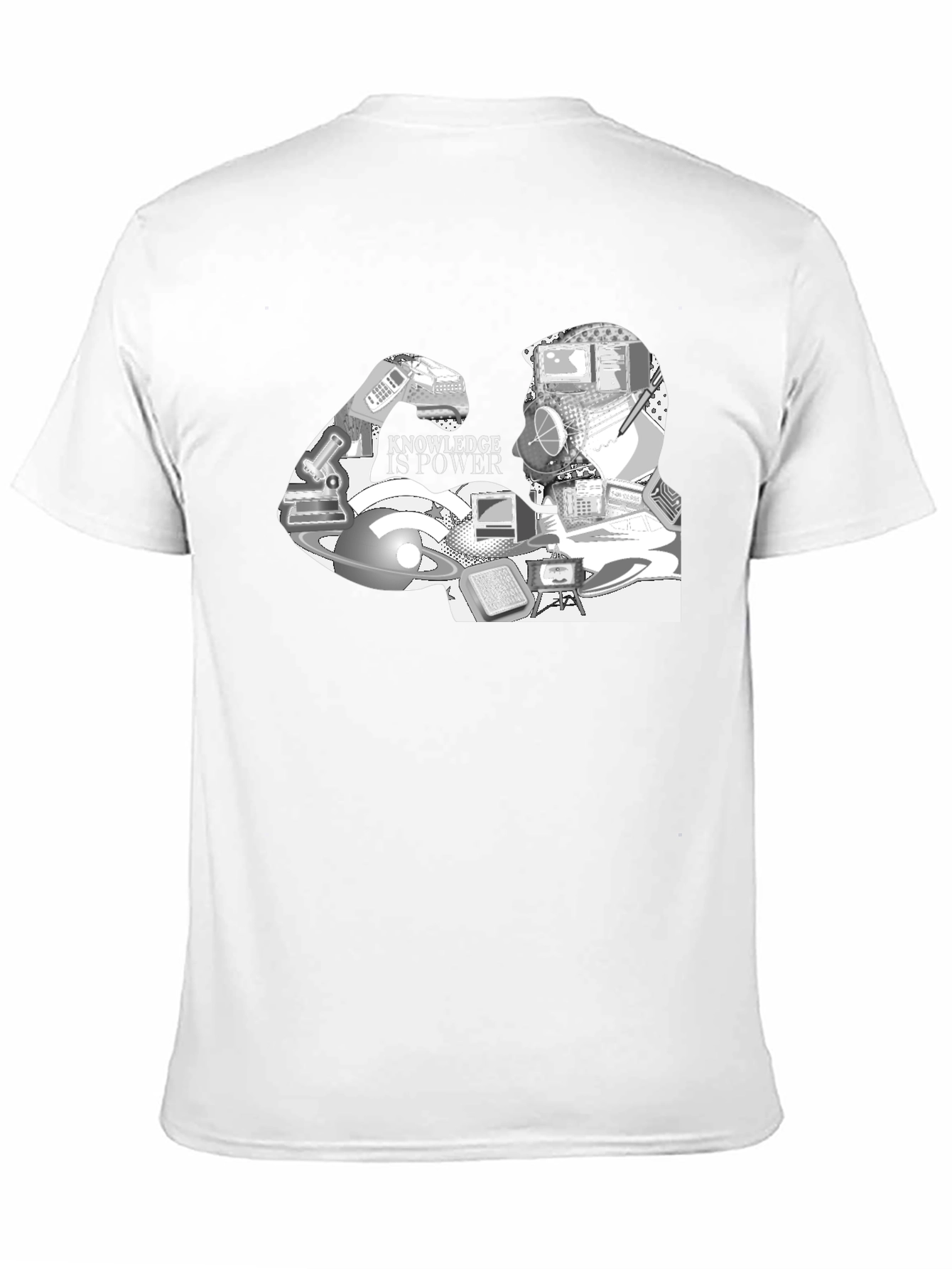 Knowledge Is Power Graphic T-Shirt