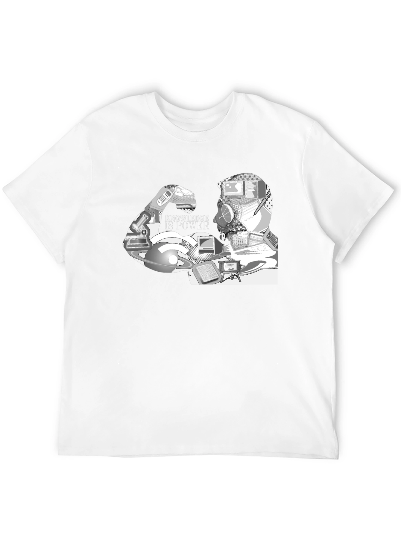Knowledge Is Power Graphic T-Shirt