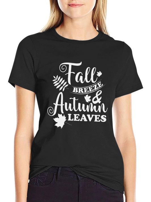 Fall Breeze Autumn Leaves T-Shirt