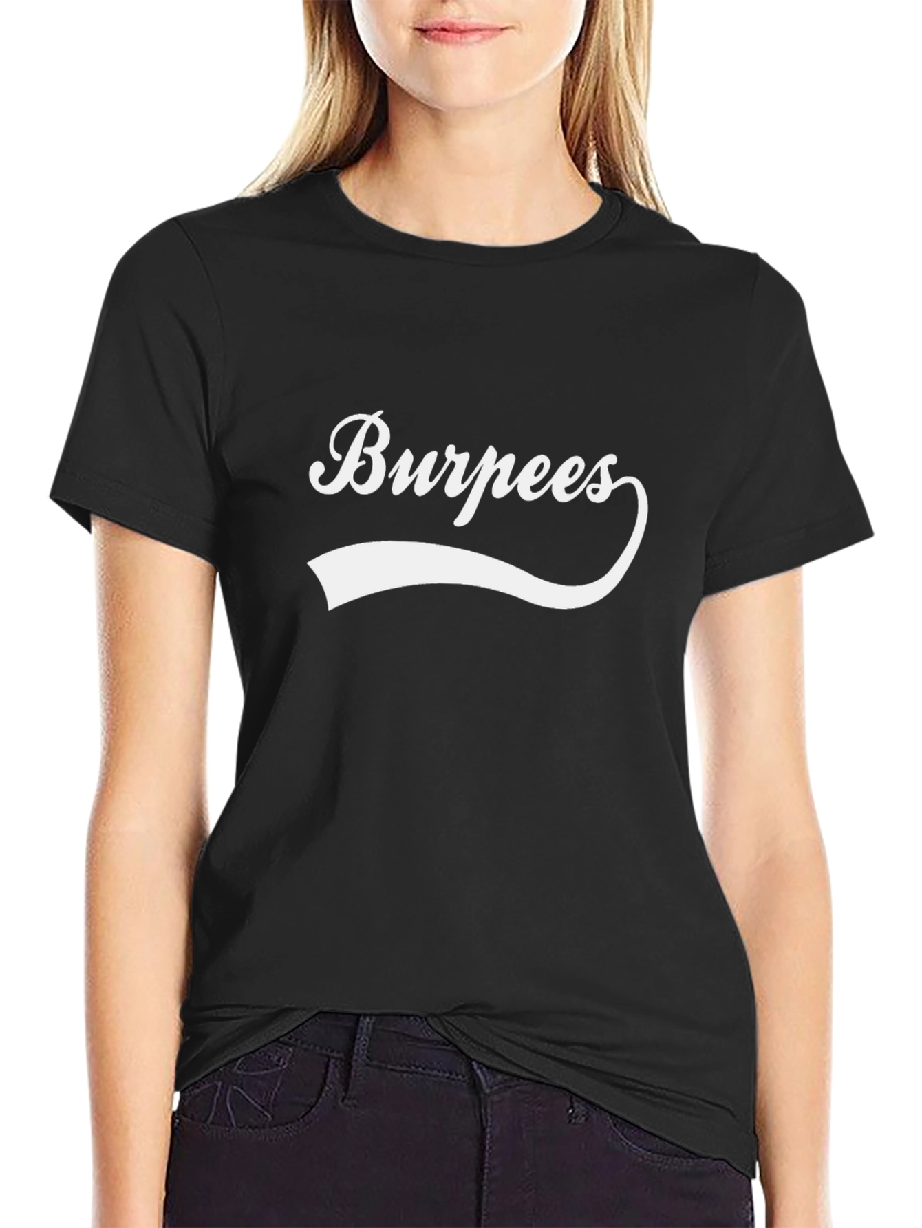 Burpees Graphic Tee - Workout Shirt