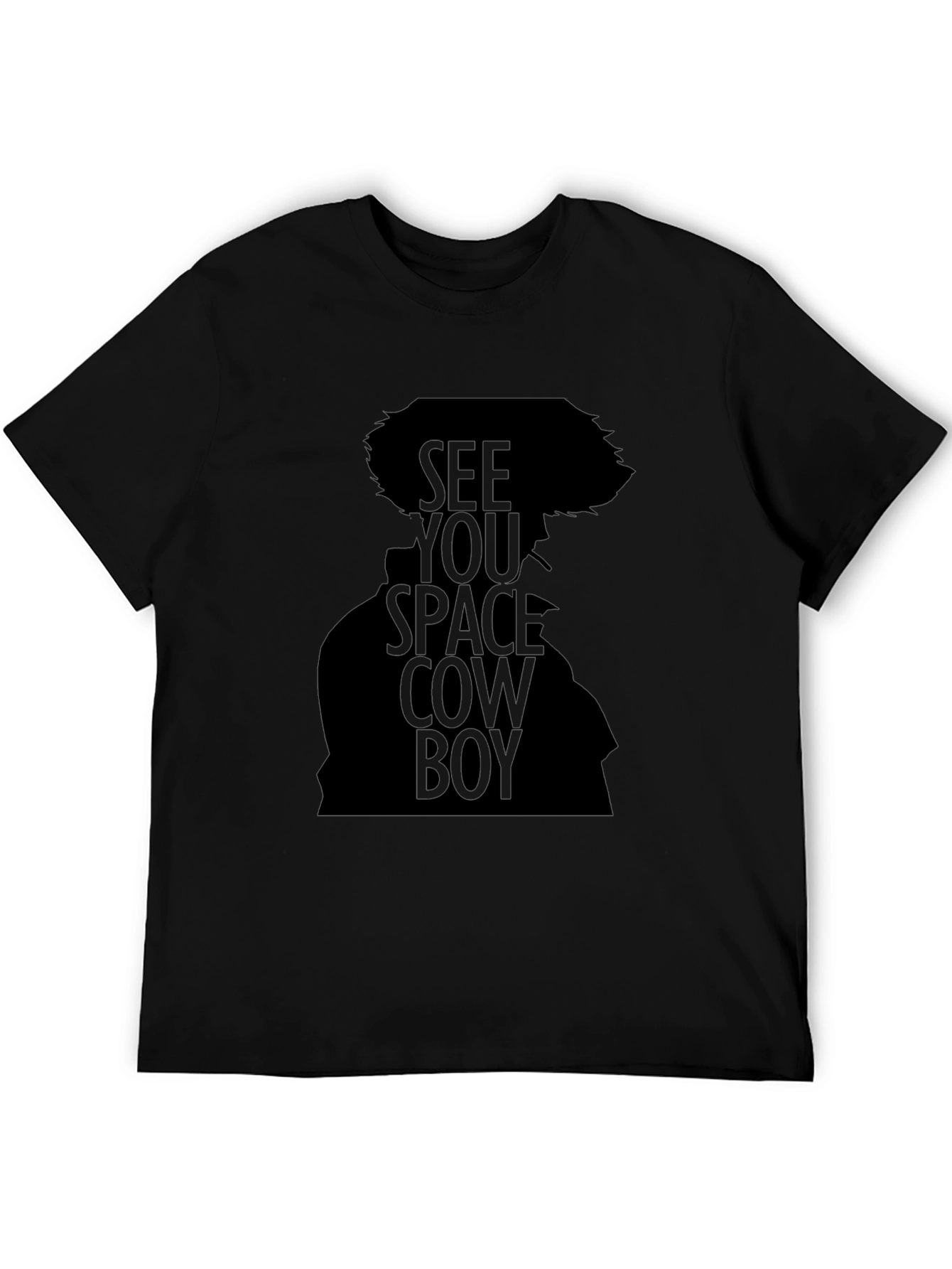 See You Space Cowboy T-Shirt - Black Graphic Tee
