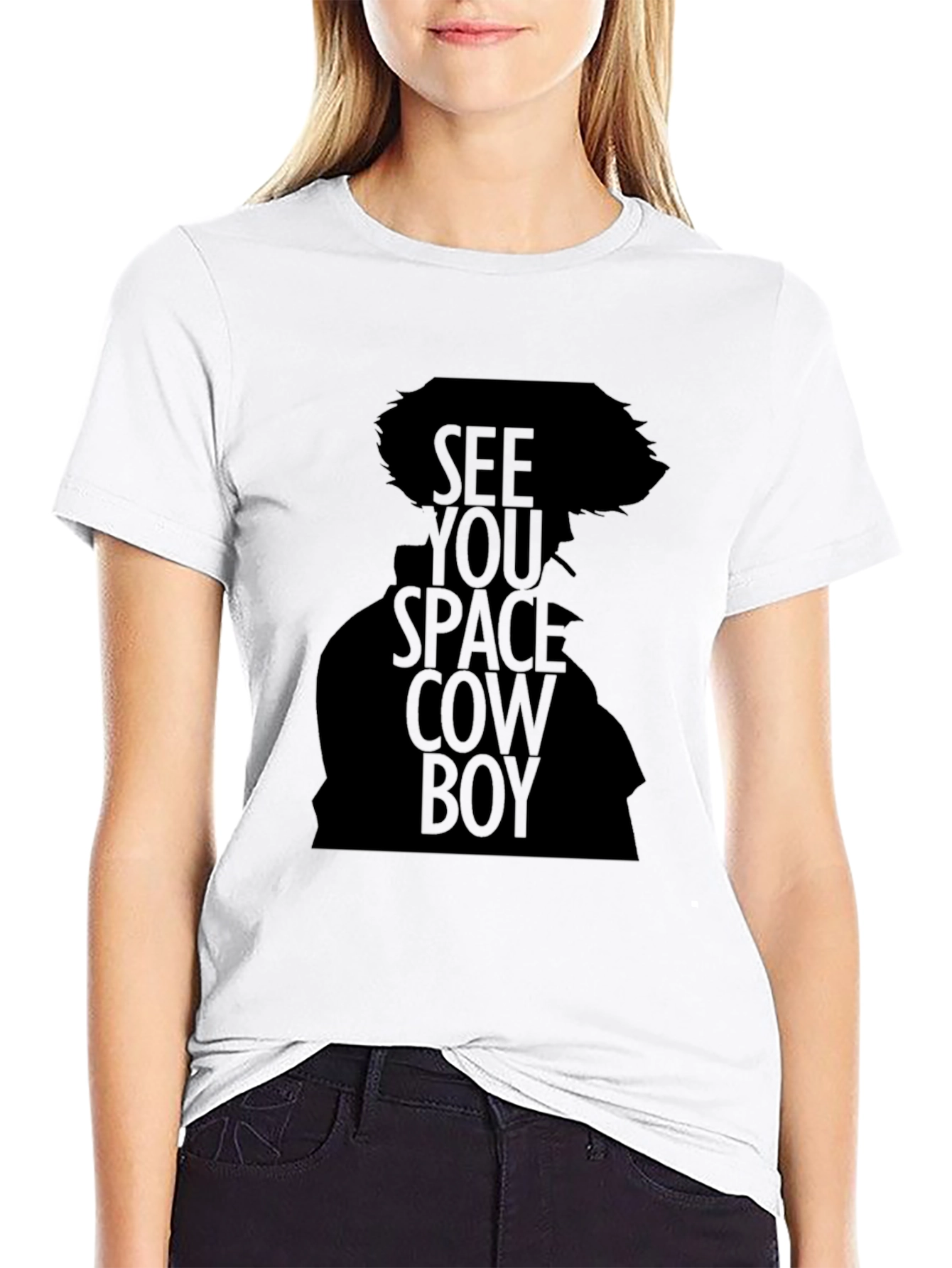 See You Space Cowboy T-Shirt - Black Graphic Tee