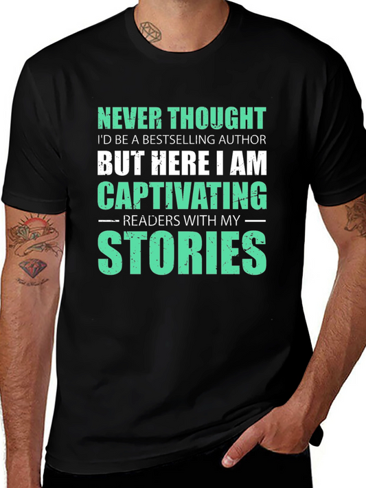Bestselling Author T-Shirt - Captivating Stories