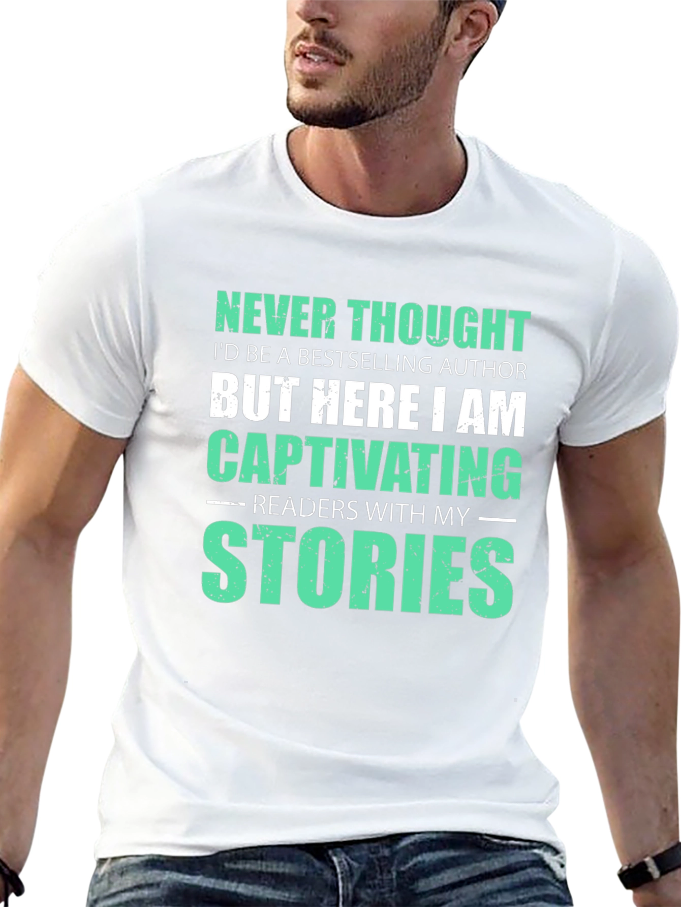 Bestselling Author T-Shirt - Captivating Stories