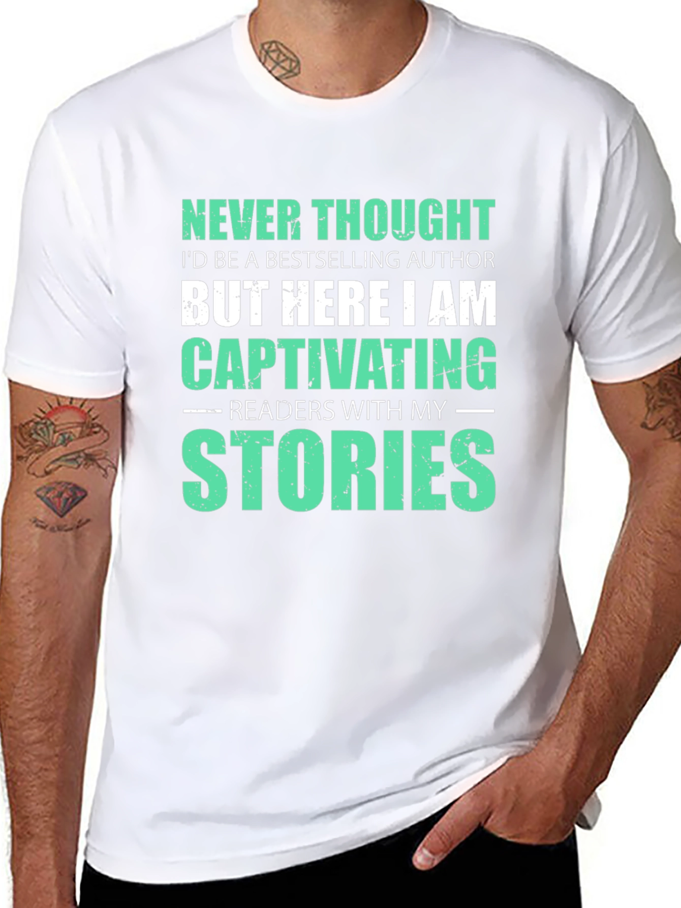 Bestselling Author T-Shirt - Captivating Stories