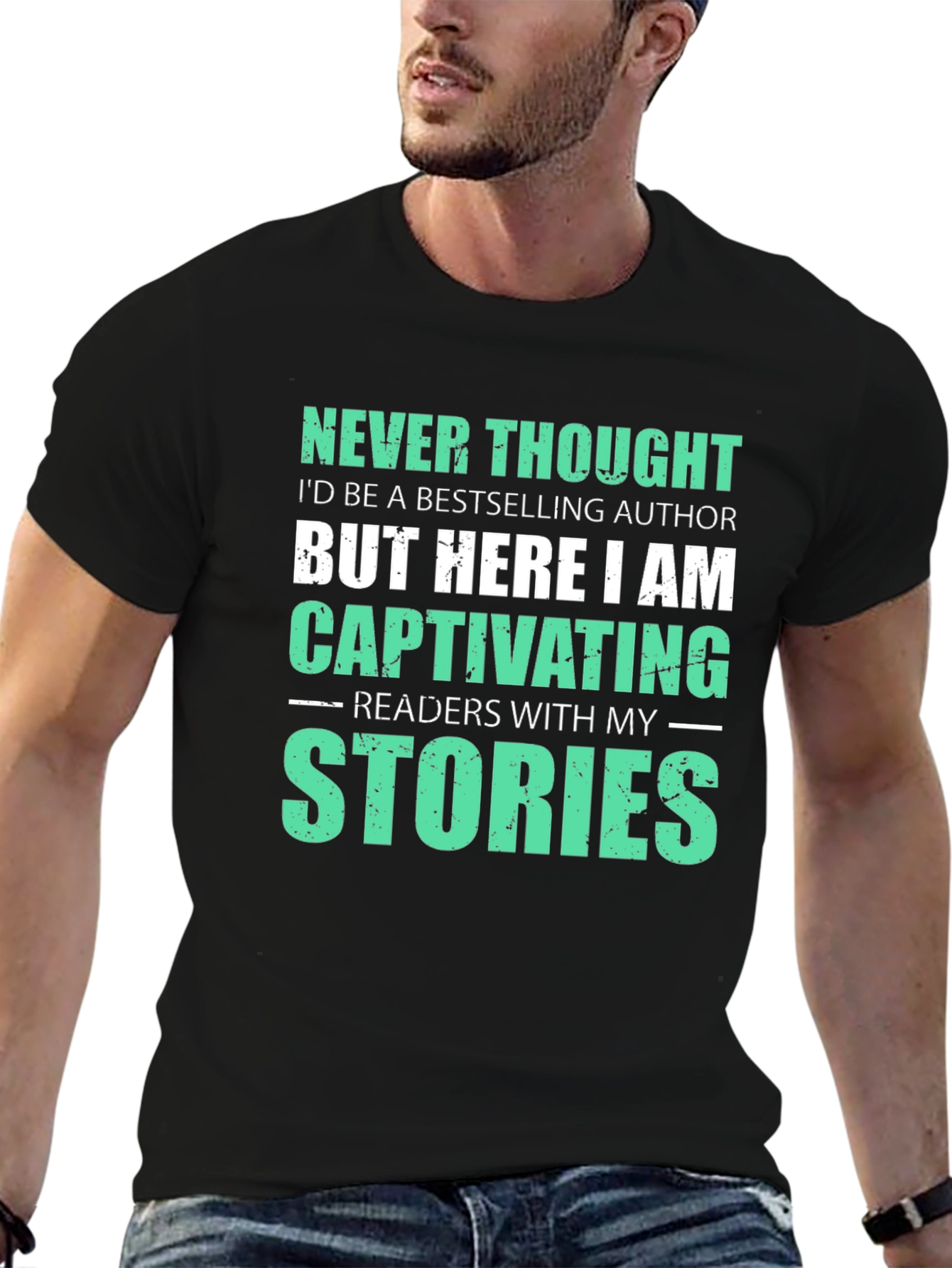 Bestselling Author T-Shirt - Captivating Stories