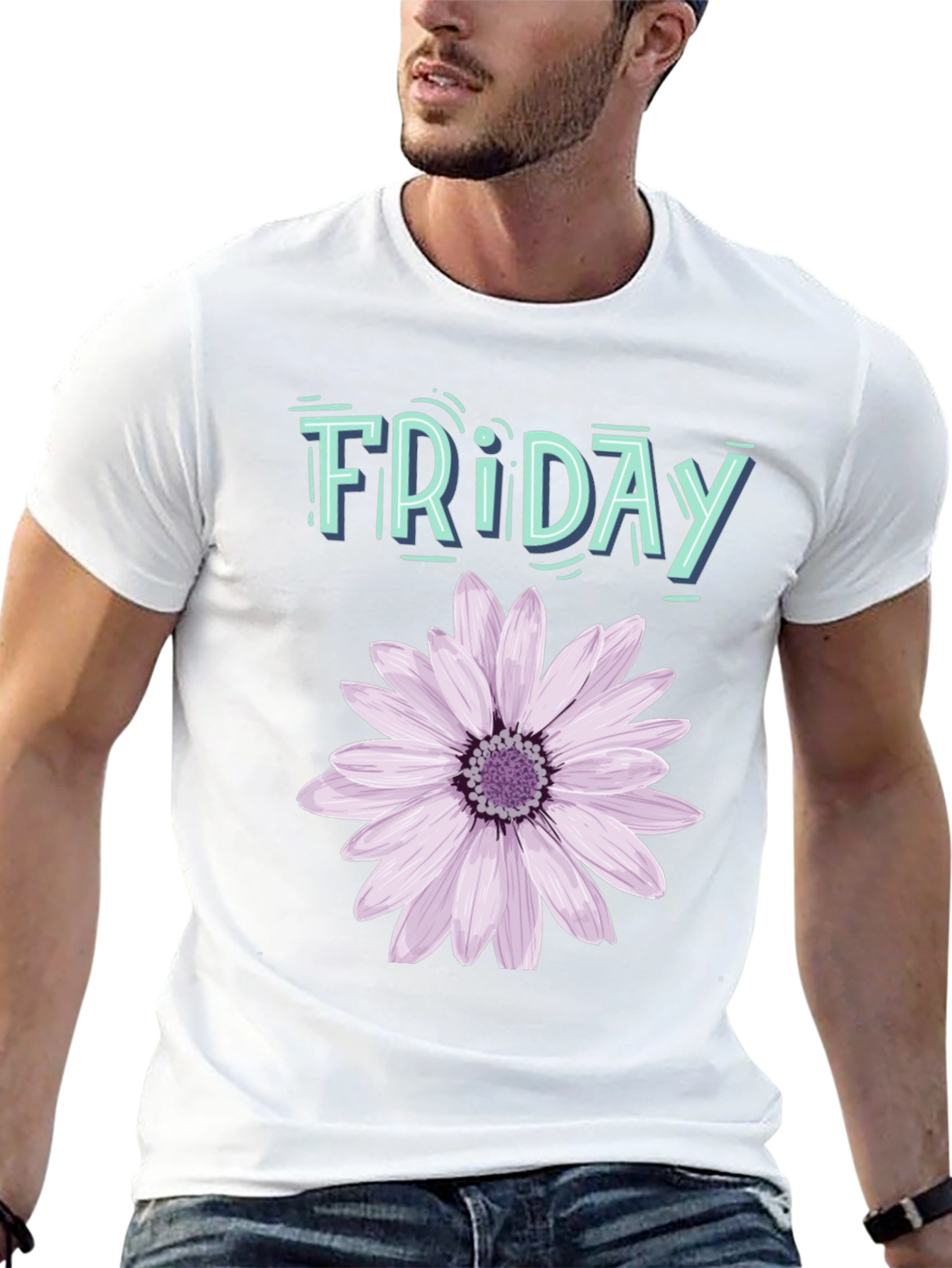 Floral Friday T-Shirt - Casual Comfort