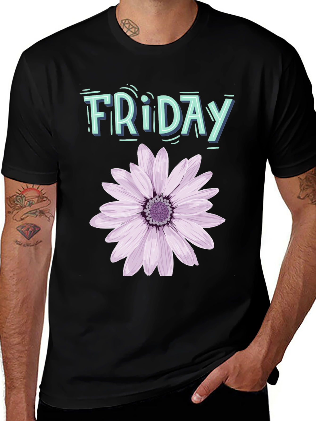Floral Friday T-Shirt - Casual Comfort