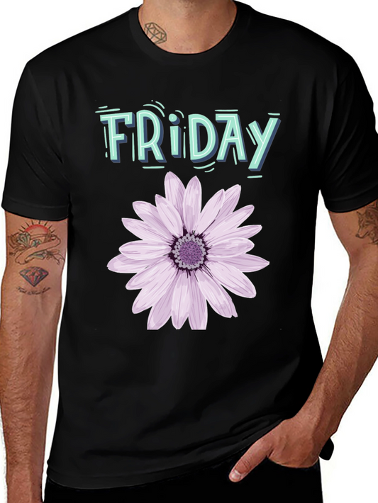 Floral Friday T-Shirt - Casual Comfort