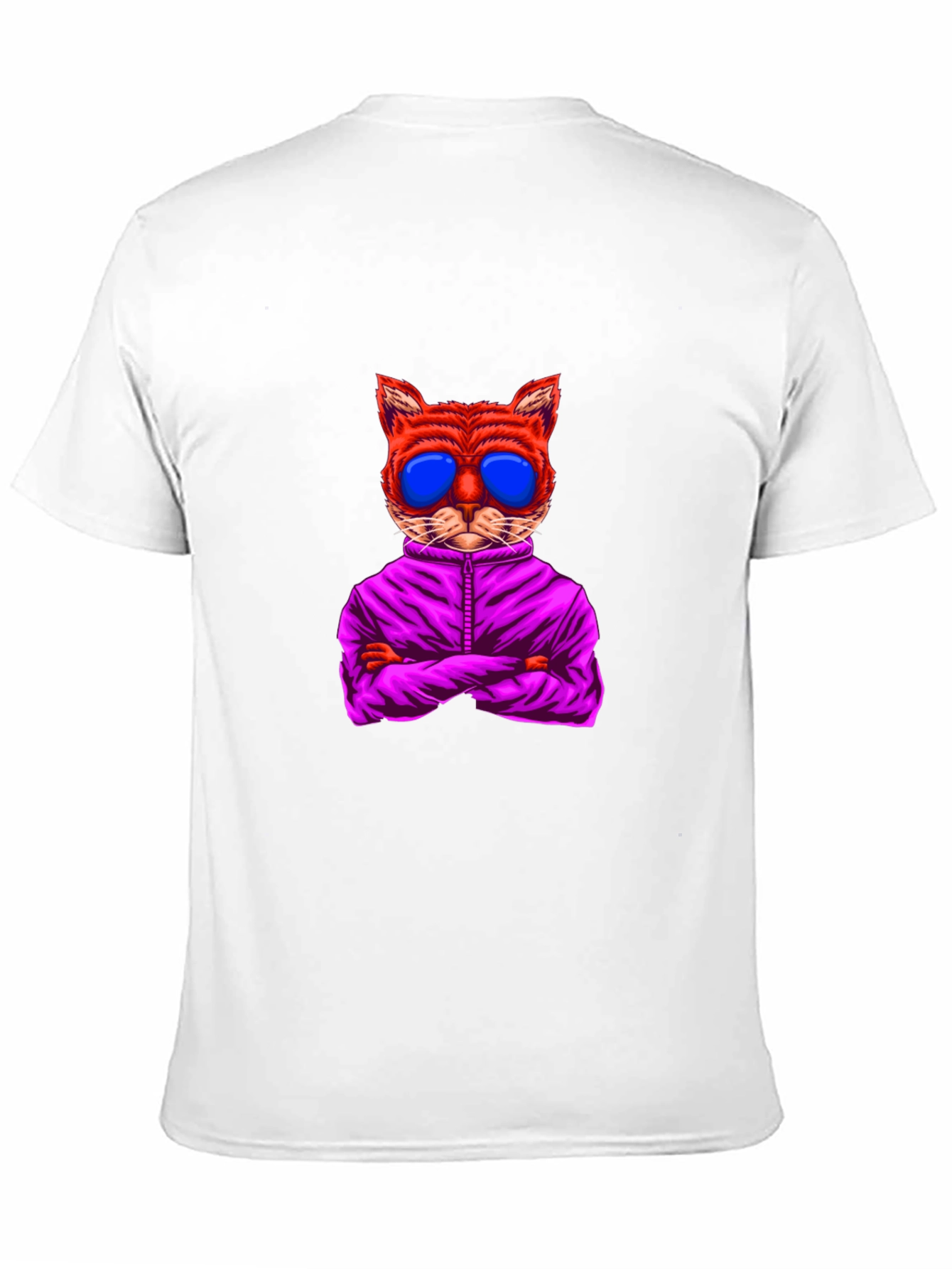 Cool Cat in Shades Graphic T-Shirt