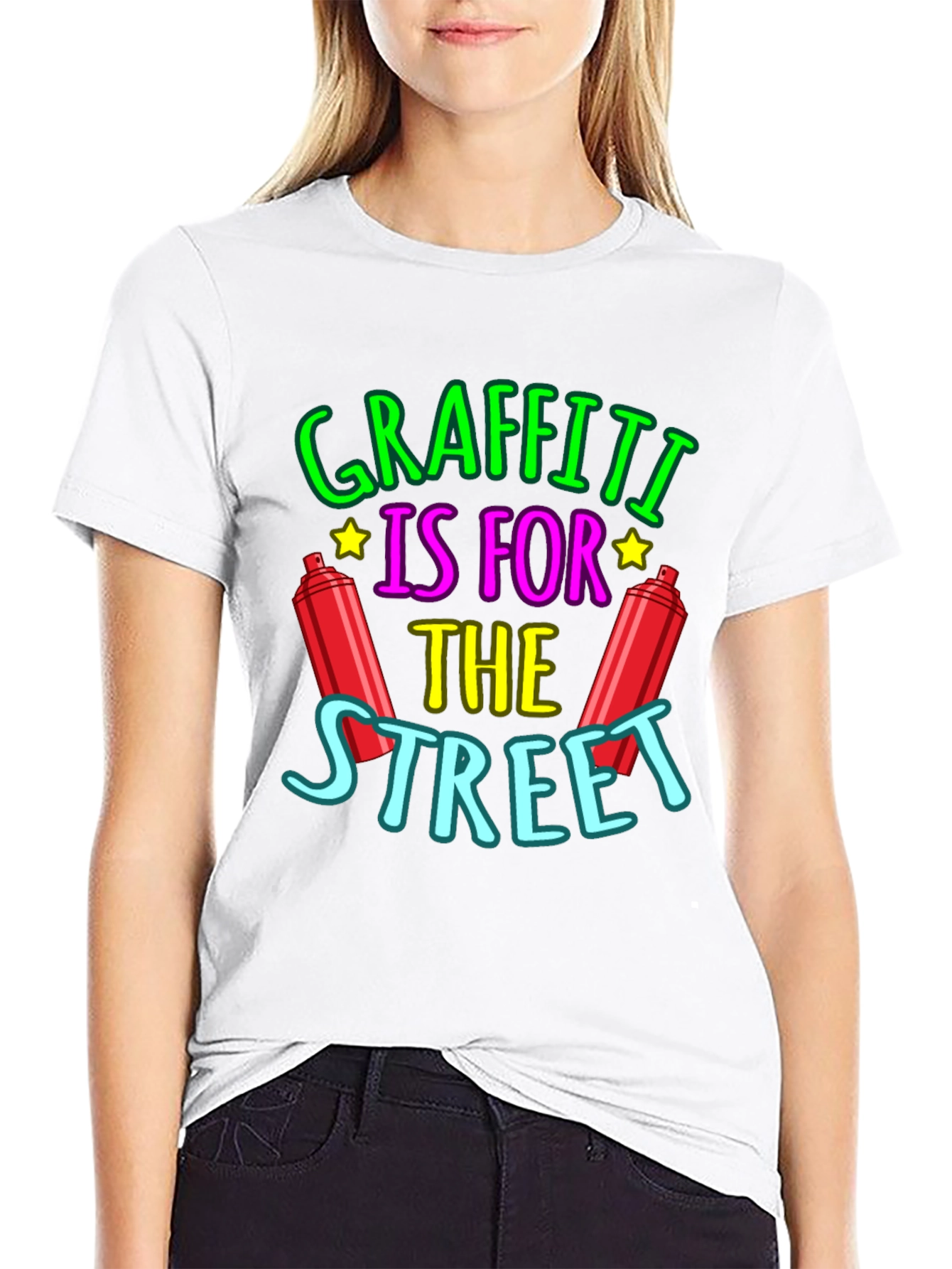 Graffiti Street Art Graphic Tee