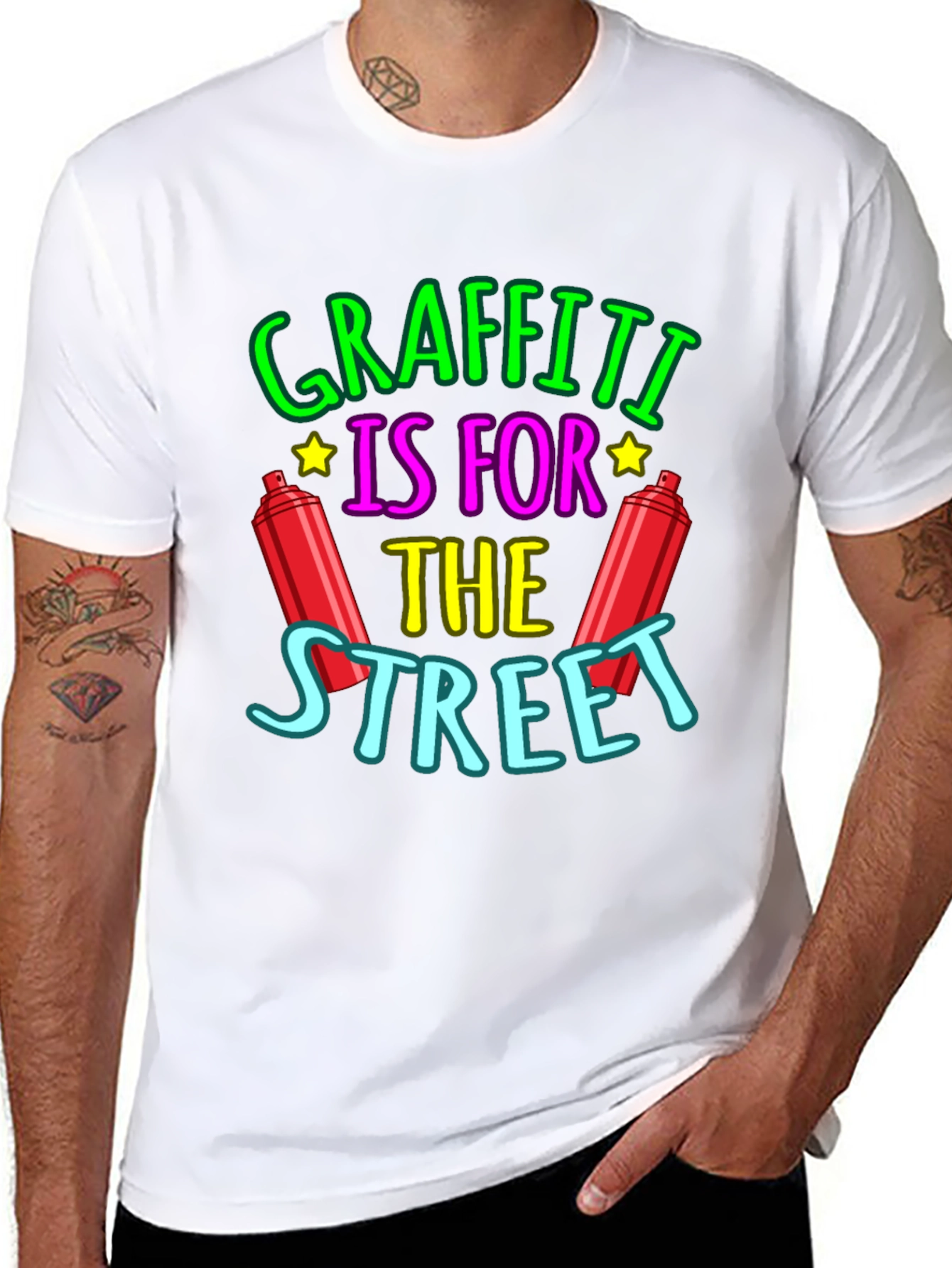 Graffiti Street Art Graphic Tee