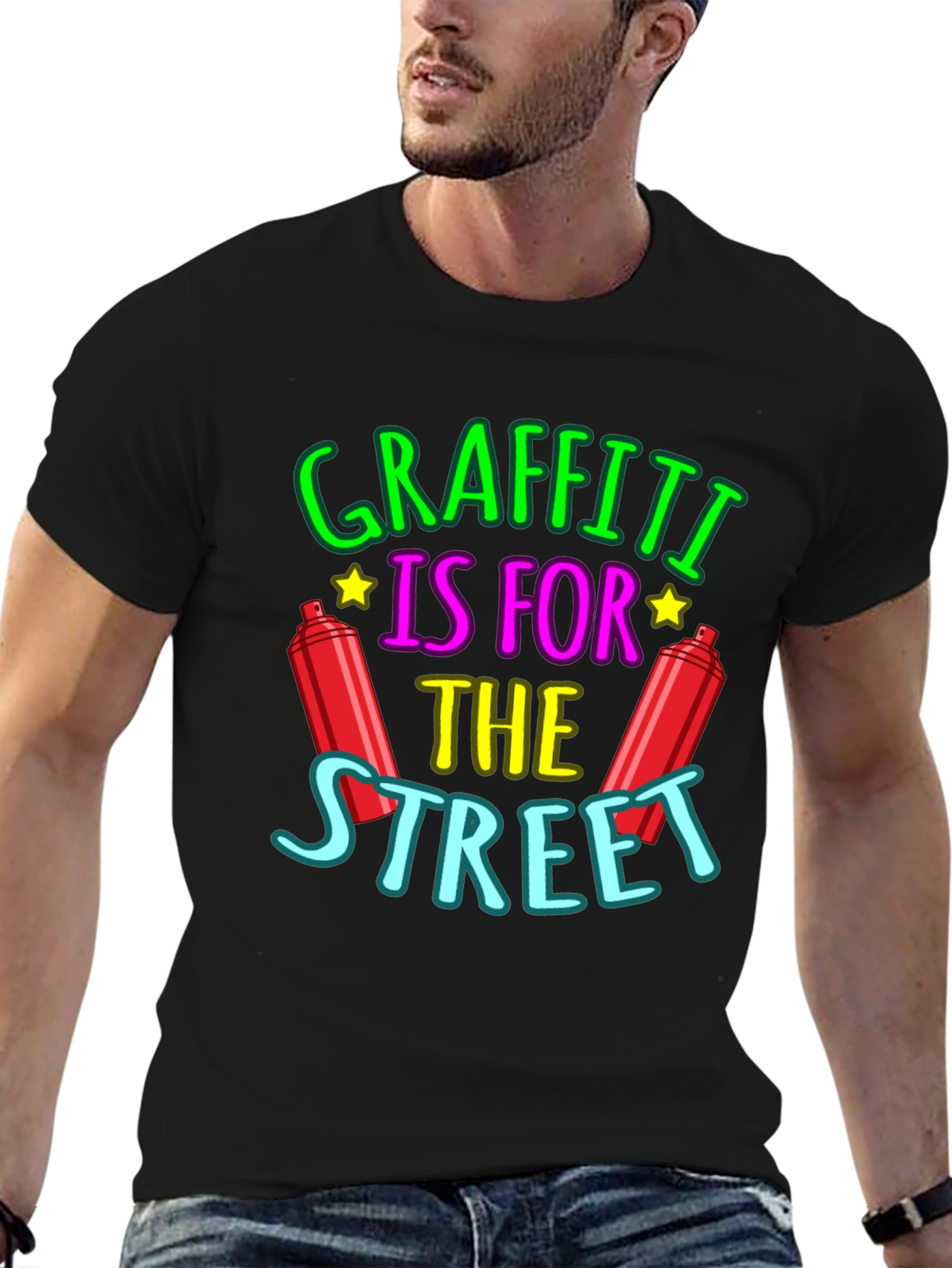 Graffiti Street Art Graphic Tee