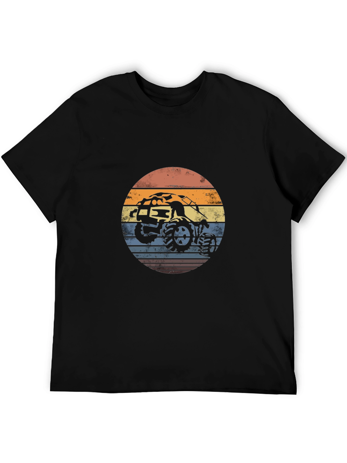 Retro Off-Road Vehicle Graphic T-Shirt
