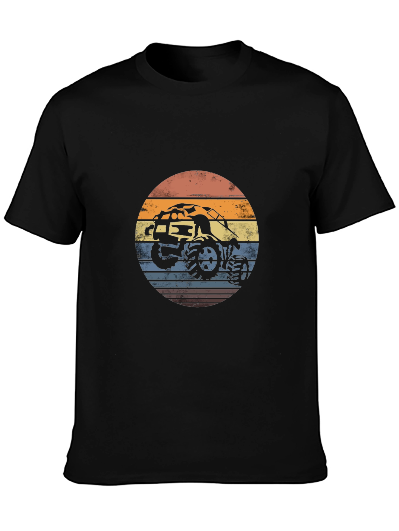Retro Off-Road Vehicle Graphic T-Shirt