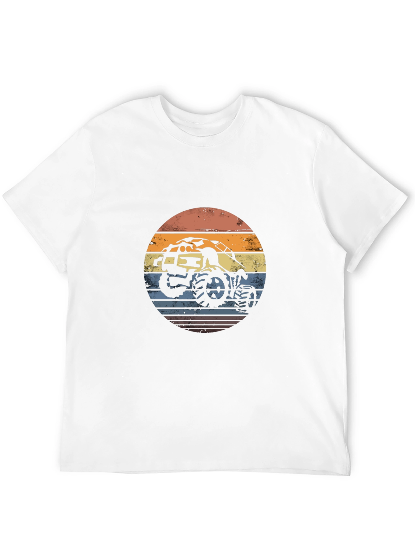 Retro Off-Road Vehicle Graphic T-Shirt
