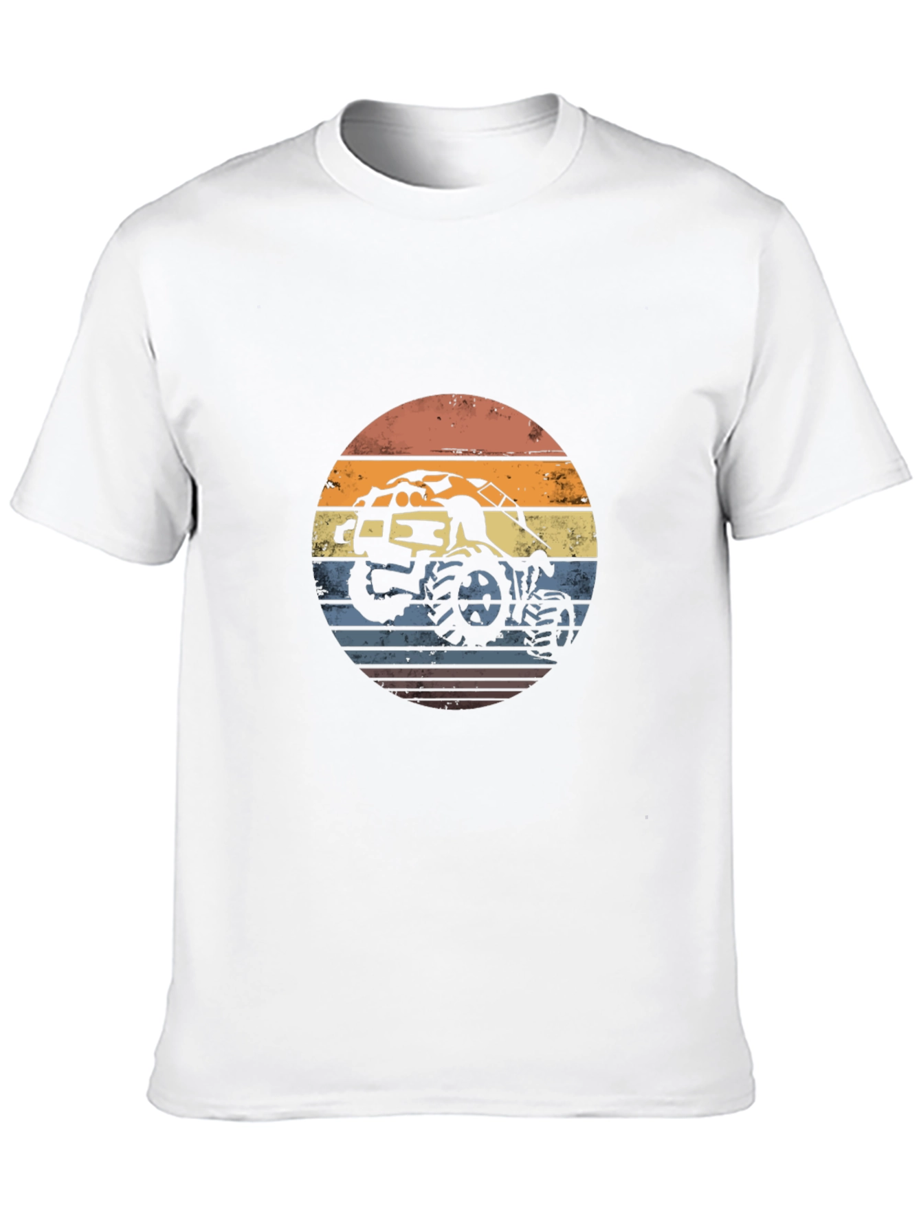 Retro Off-Road Vehicle Graphic T-Shirt