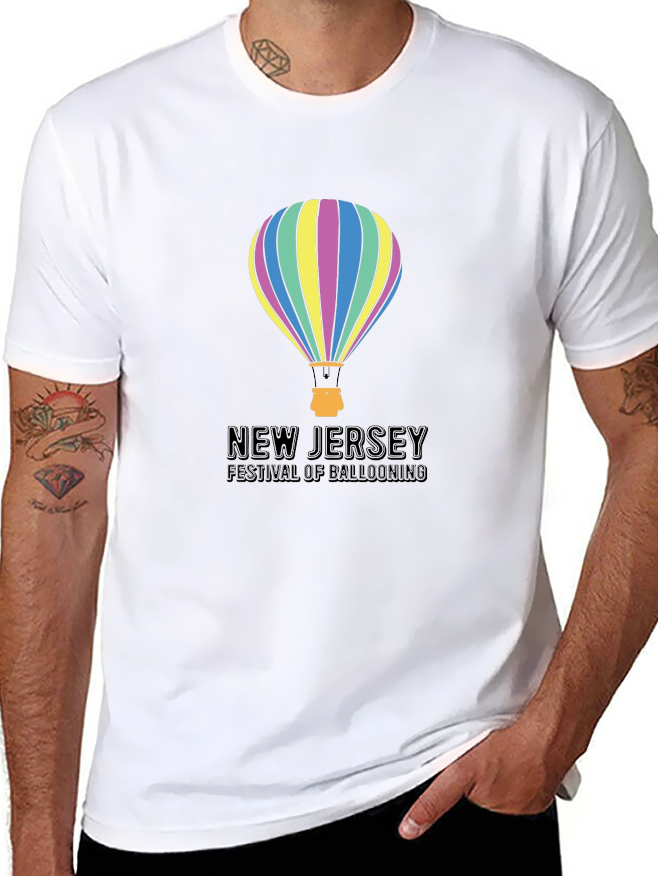 New Jersey Balloon Festival Graphic T-Shirt