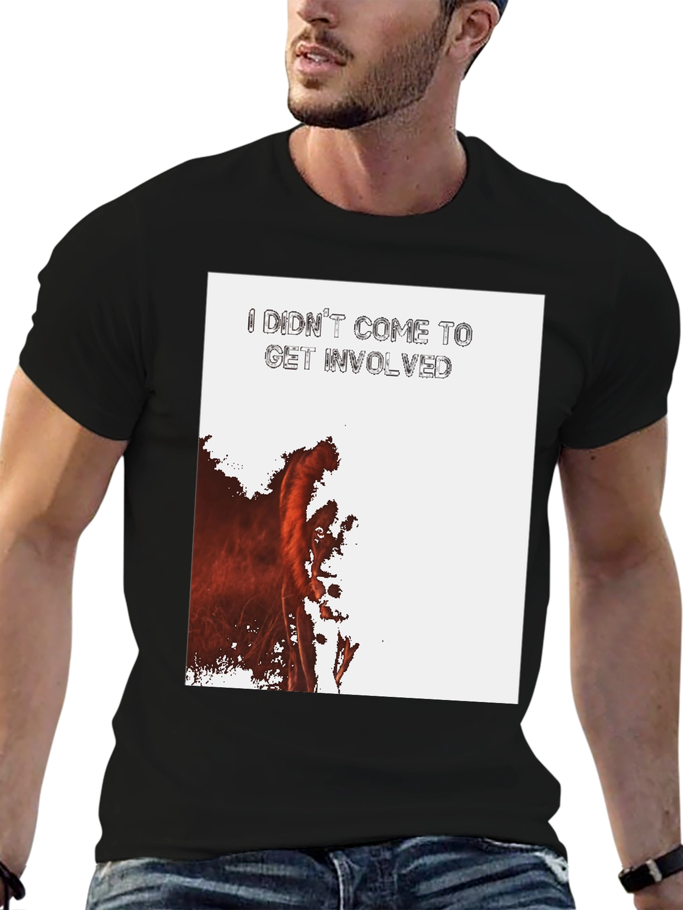 I Didnt Come To Get Involved Graphic Tee