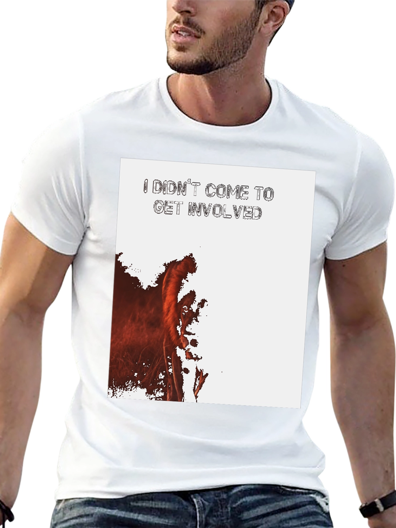 I Didnt Come To Get Involved Graphic Tee