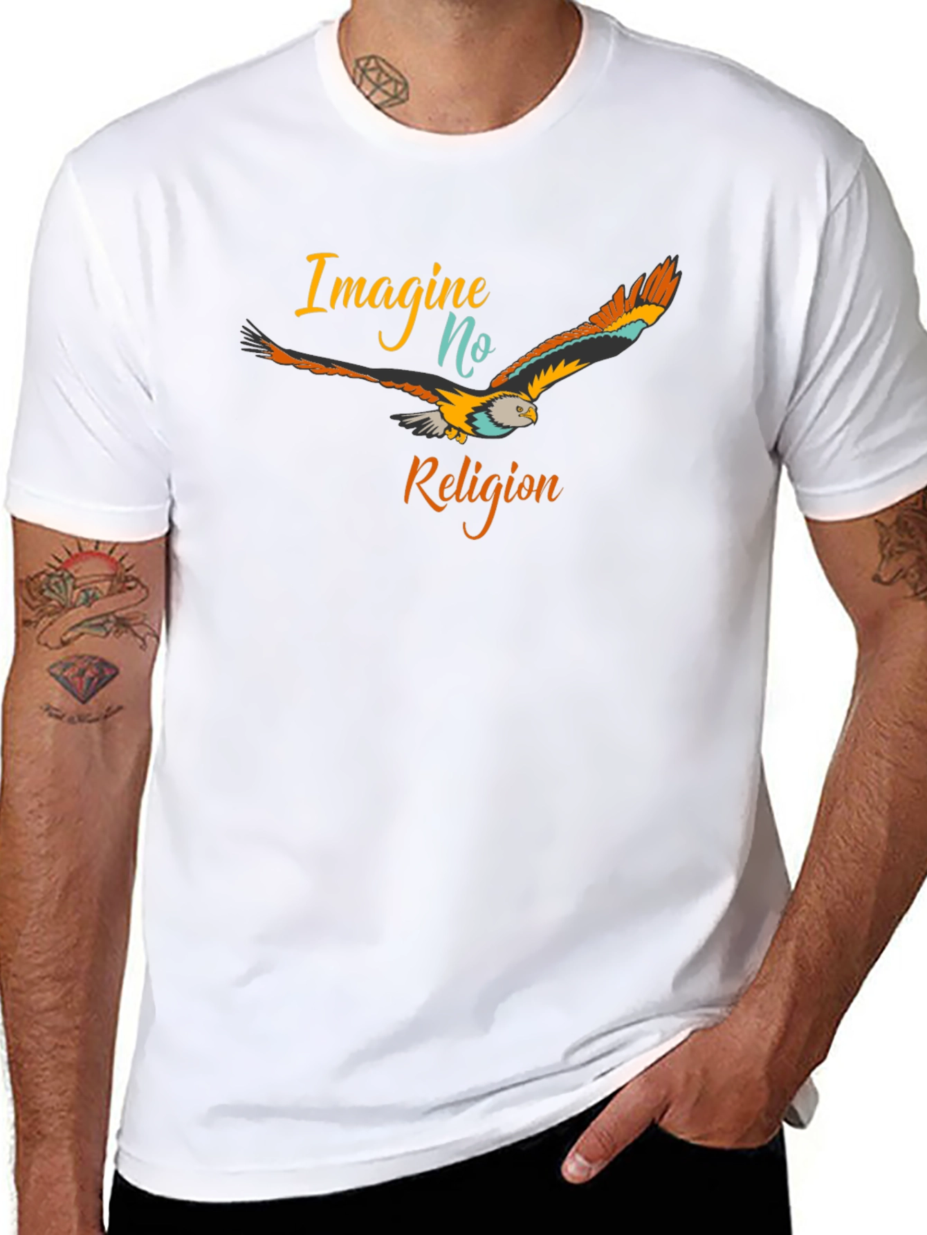 Imagine No Religion Graphic Tee