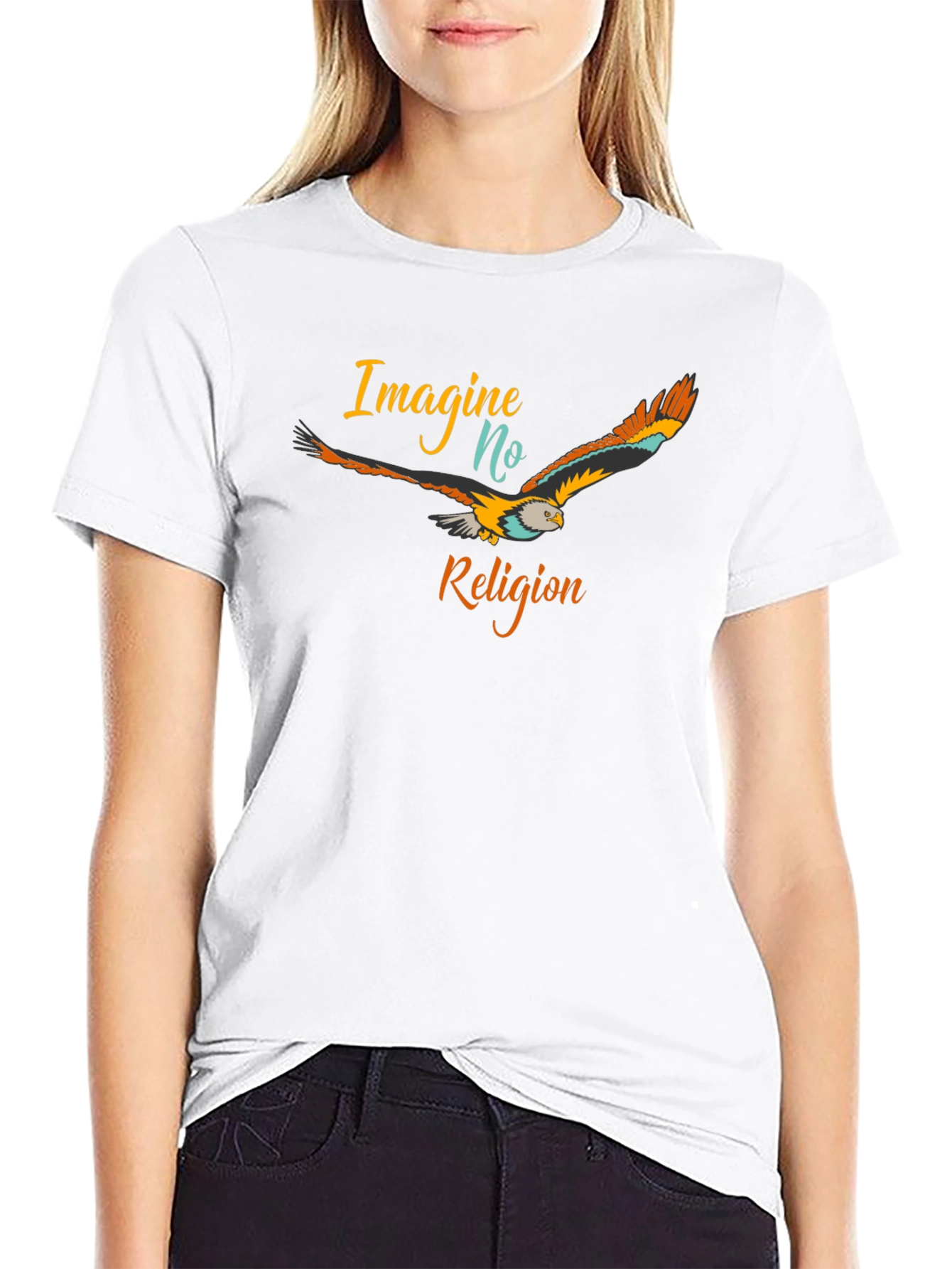Imagine No Religion Graphic Tee
