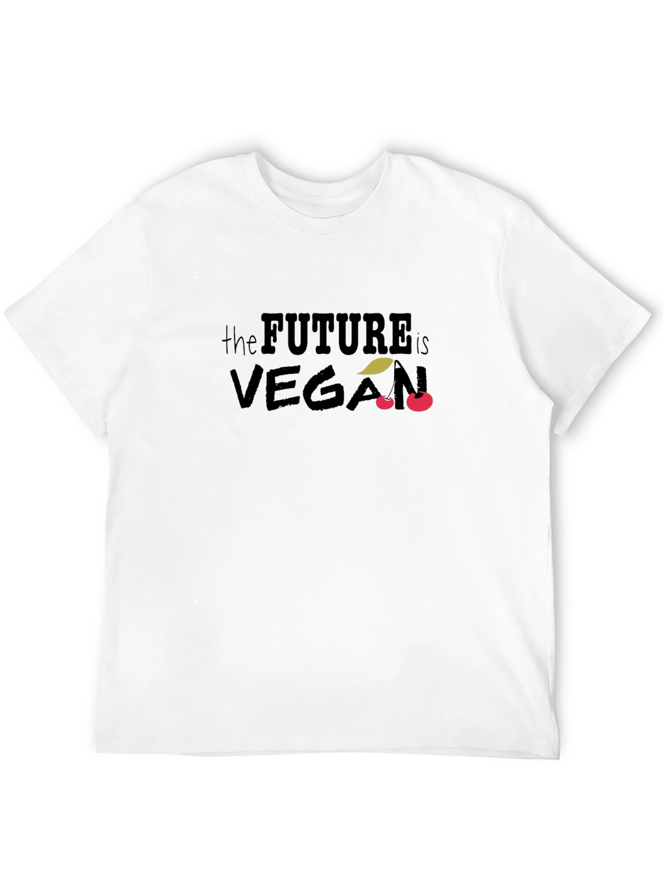 Vegan Future Black T-Shirt
